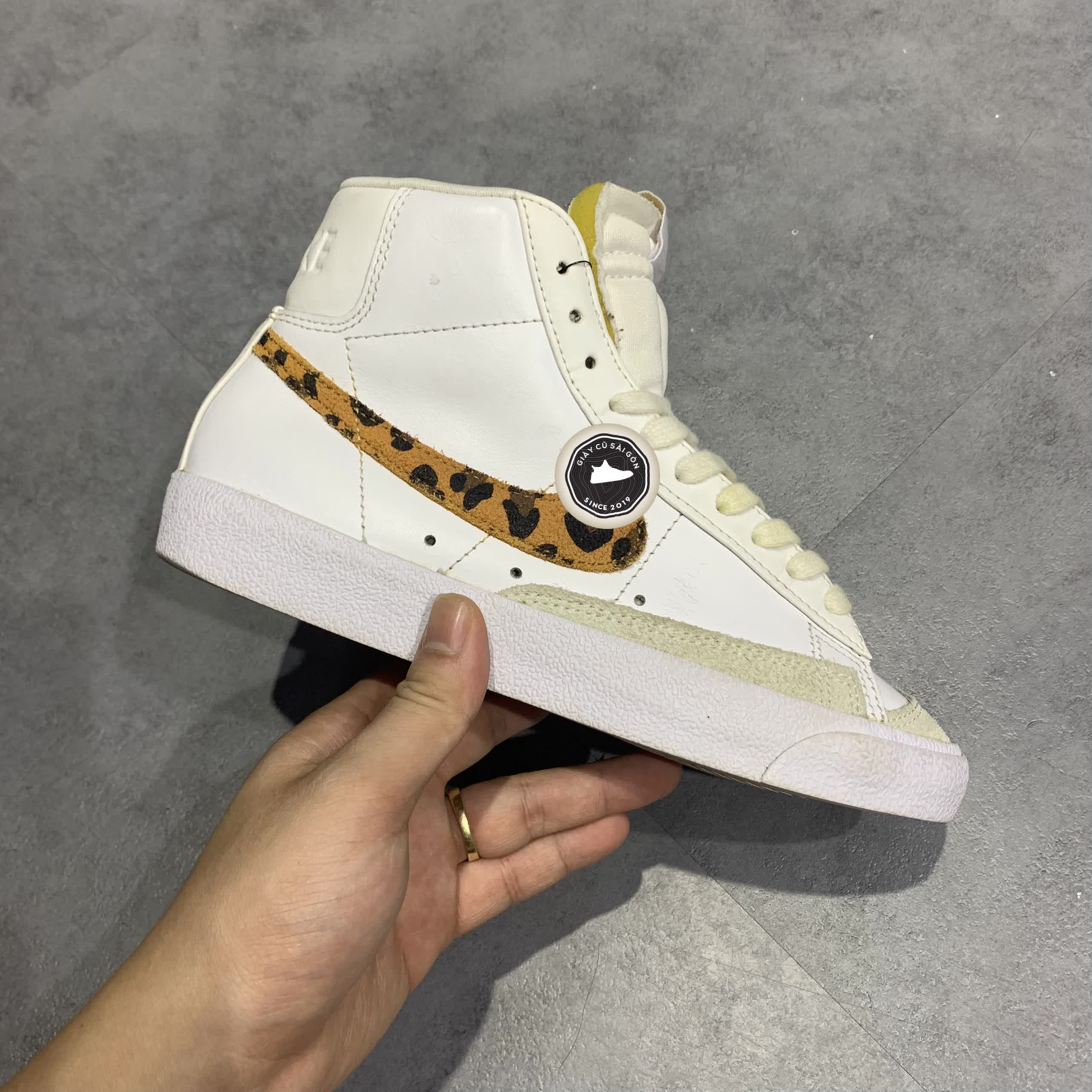 Giay 2hand Nike Blazer Leopard Mid Trainers DA8736 101 SIZE 36 pvn14551