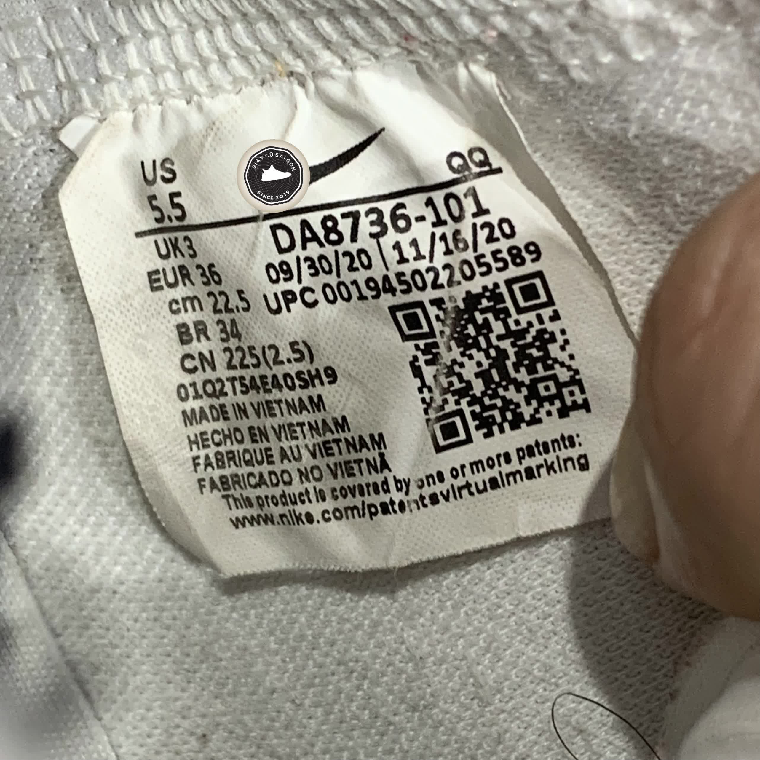 Giày 2hand Nike Blazer Leopard Mid Trainers DA8736-101 SIZE 36 pvn14551