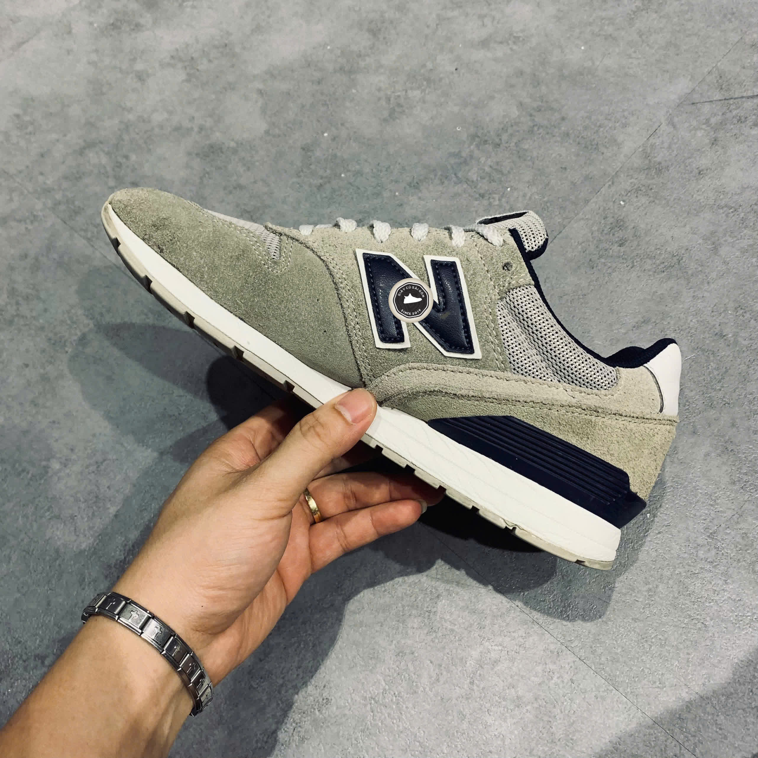Giày2hand New Balance 996 ‘Green White’ MRL996PTD SIZE 40 14647