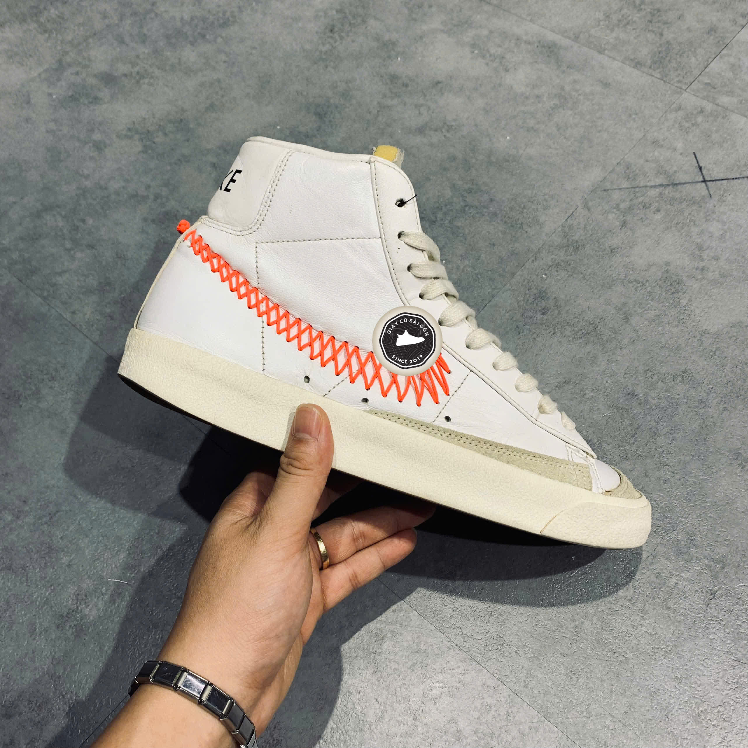 Giày 2hand Nike Blazer Mid 77 Vintage Zig Zag DD8489-161 SIZE 41 pvn14994