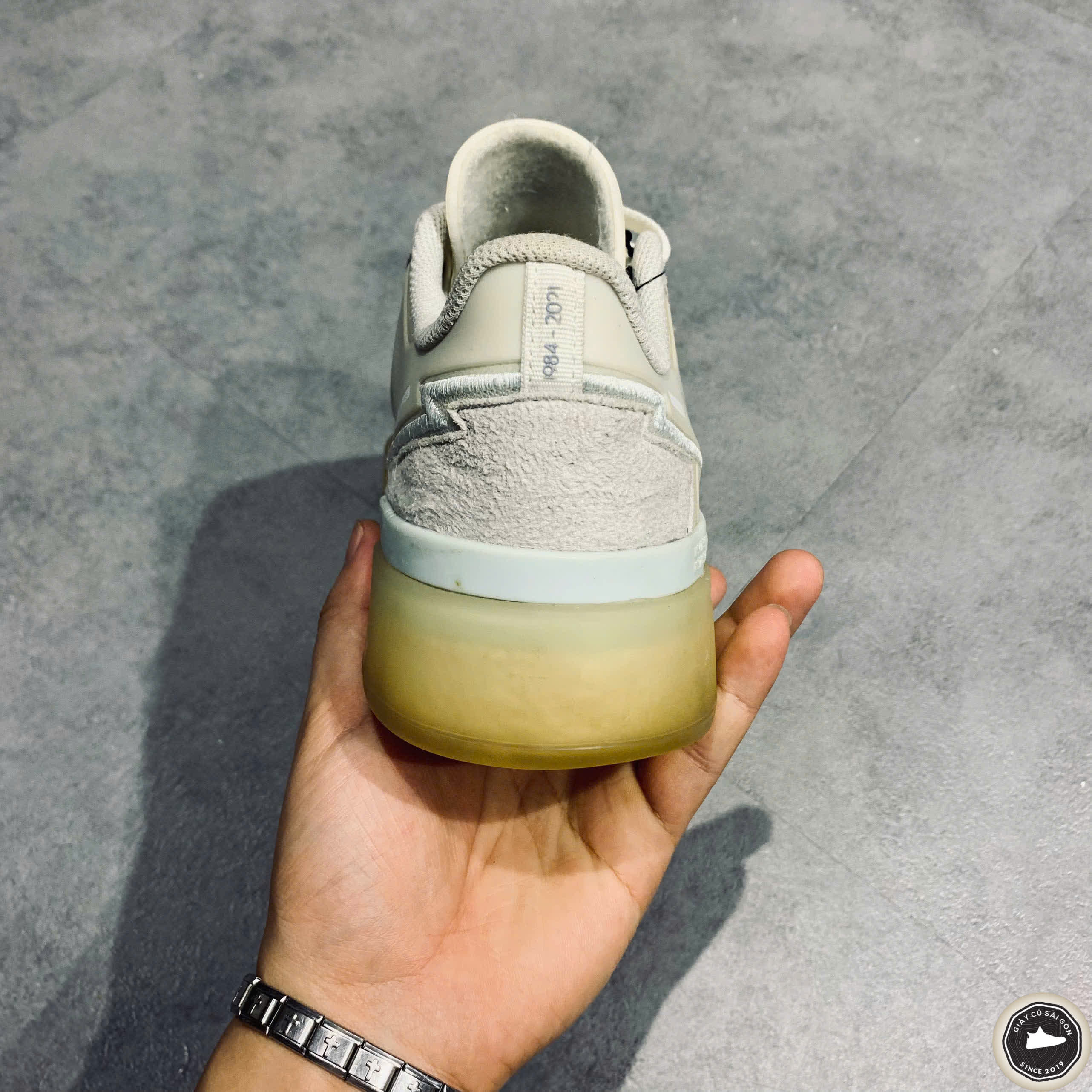 Giày 2HAND Adidas Forum Tech Boost 'White Sky Tint' Q46357 SIZE 40 PVN14831