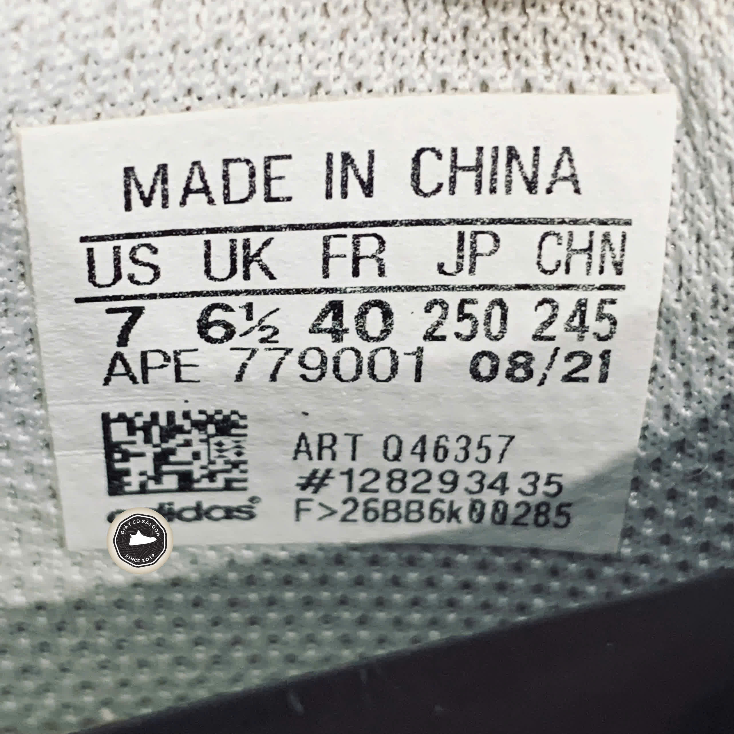 Giày 2HAND Adidas Forum Tech Boost 'White Sky Tint' Q46357 SIZE 40 PVN14831