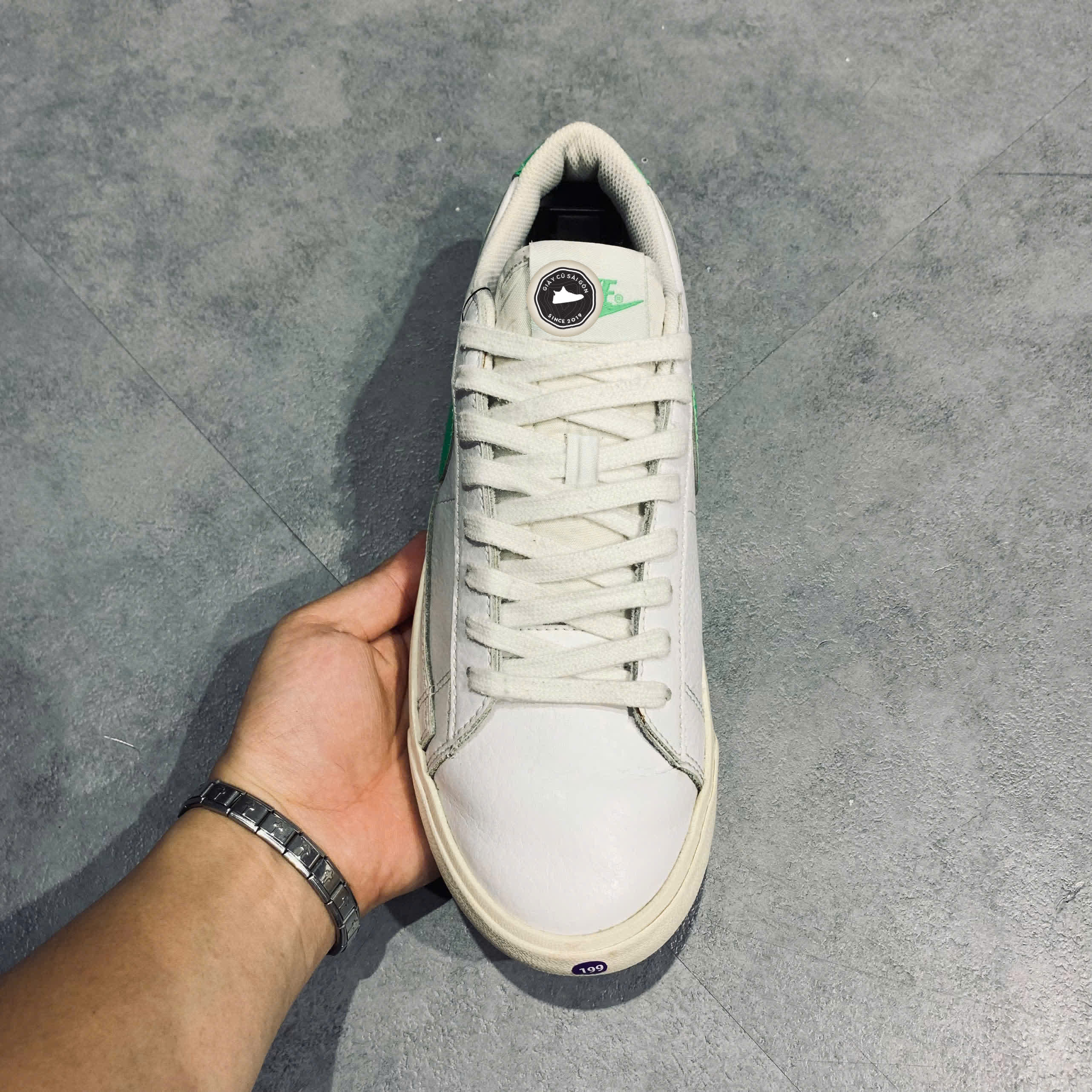 Giày 2hand Nike Blazer Low Leather Ci6377-105 SIZE 40.5 PVN15001