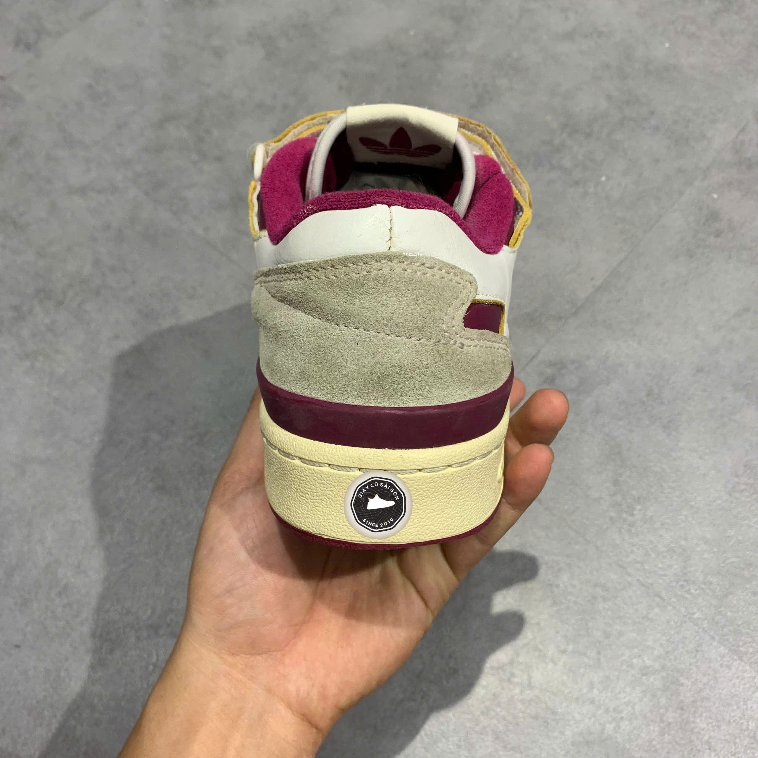 Giày 2HAND Adidas Originals Forum 84 Low 'Power Berry' GV9114 SIZE 41 1/3 PVN15392