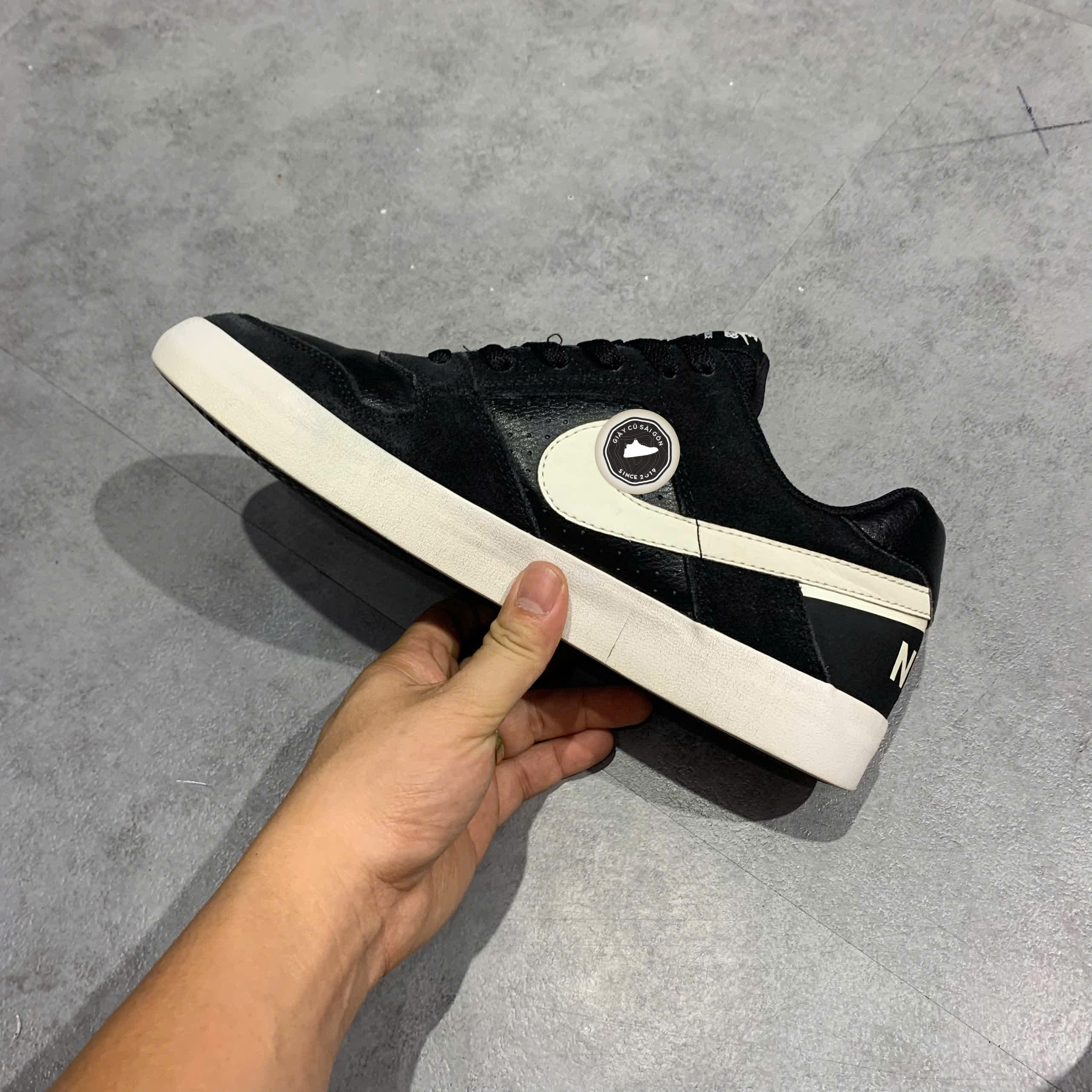 Giày 2hand Nike Delta Force Vulc SB 'Black' 942237-010 SIZE 42 PVN15600