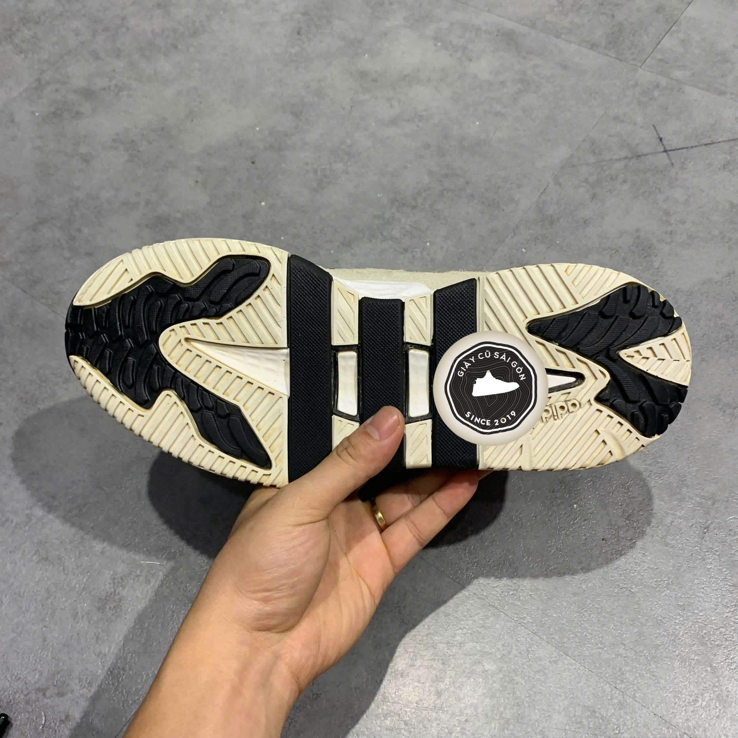 Giày 2HAND Adidas Niteball 'Black White' H67360 SIZE 40 2/3 PVN15519