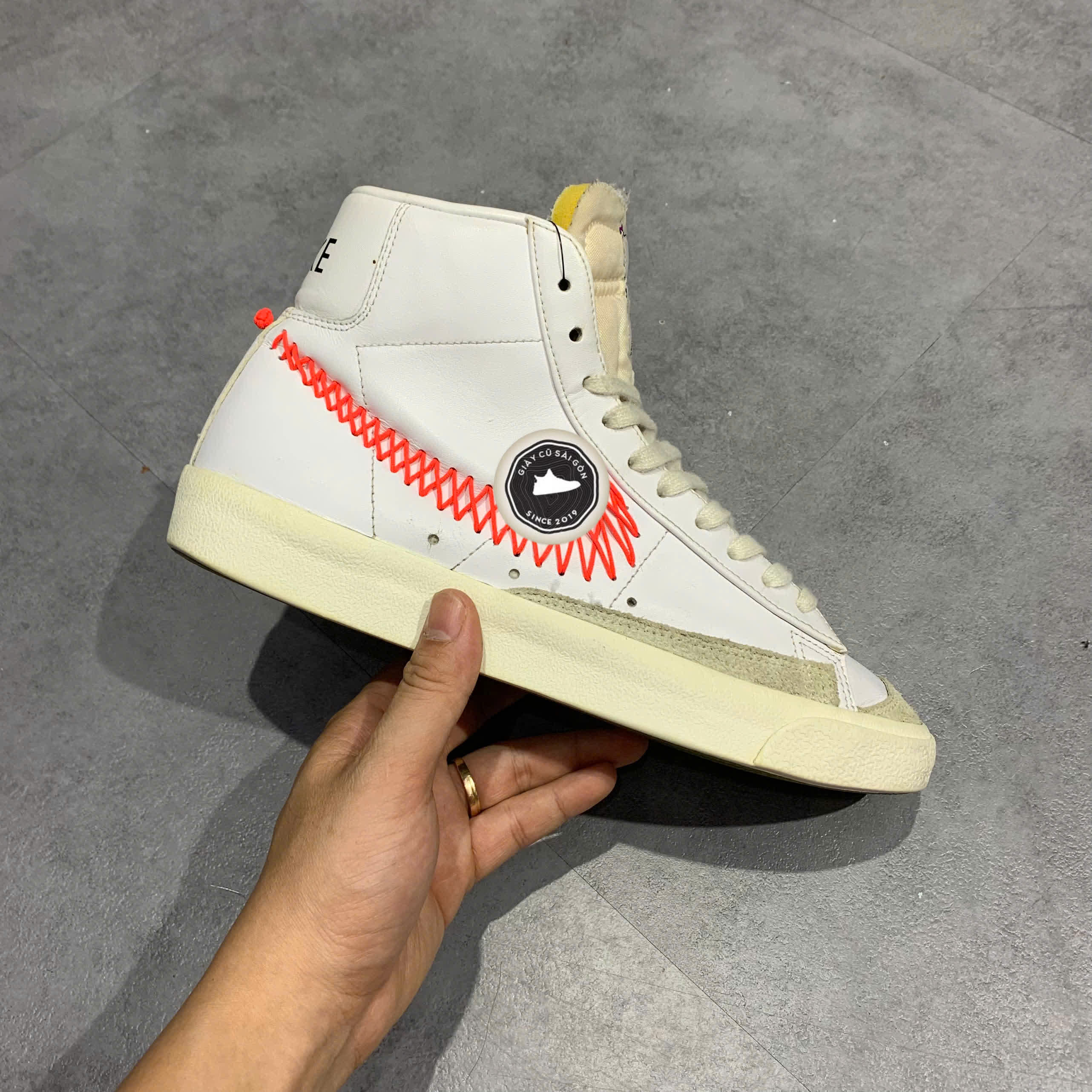Giày 2HAND Nike Blazer Mid 77 Vintage Zig Zag DD8489-161 SIZE 40.5 PVN15701