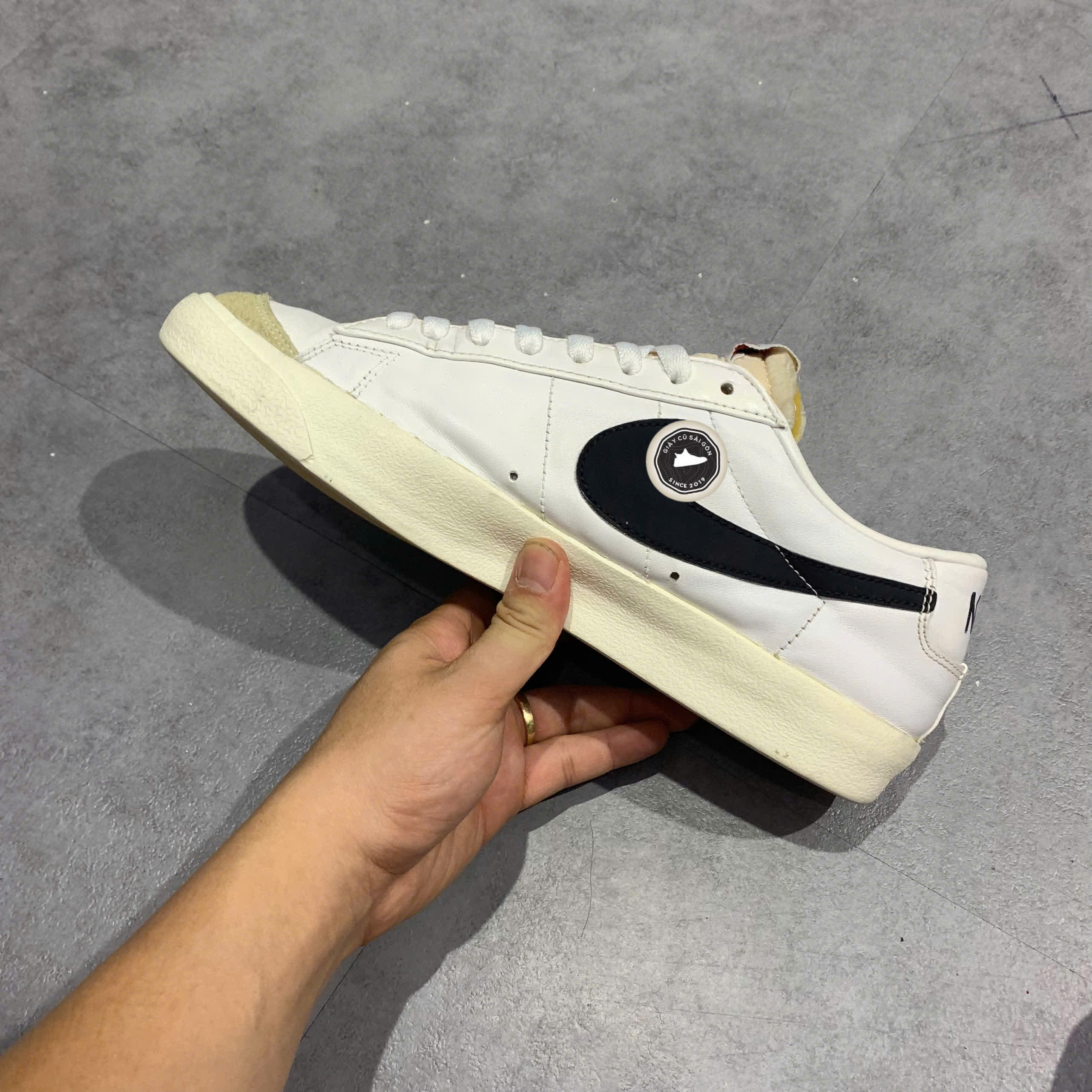 Giày 2hand Blazer Low '77 Vintage 'White Black' DA6364-101 SIZE 43 pvn15671