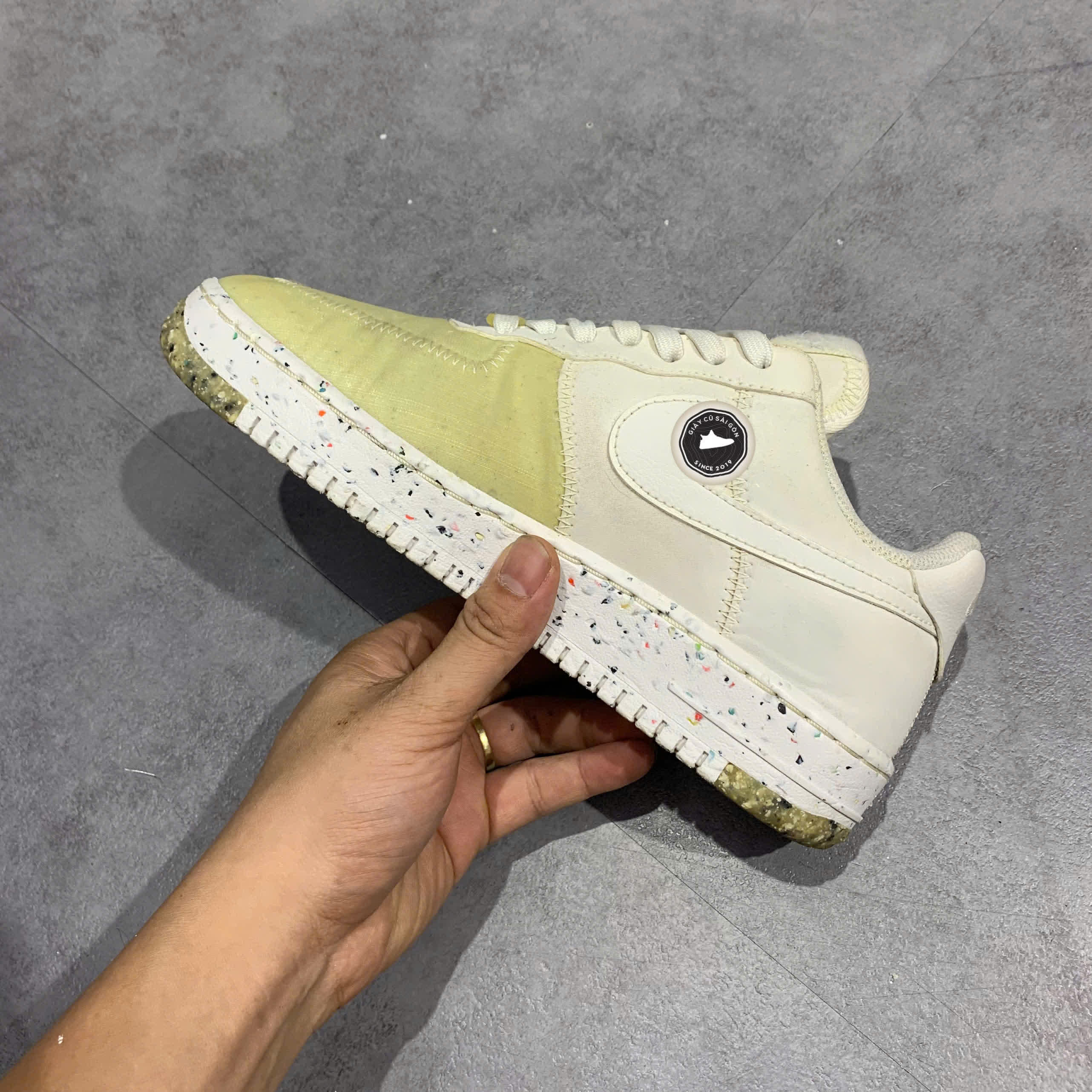 Giày 2HAND Nike Air Force 1 Crater 'Summit White' CT1986-100 SIZE 37.5 PVN15874