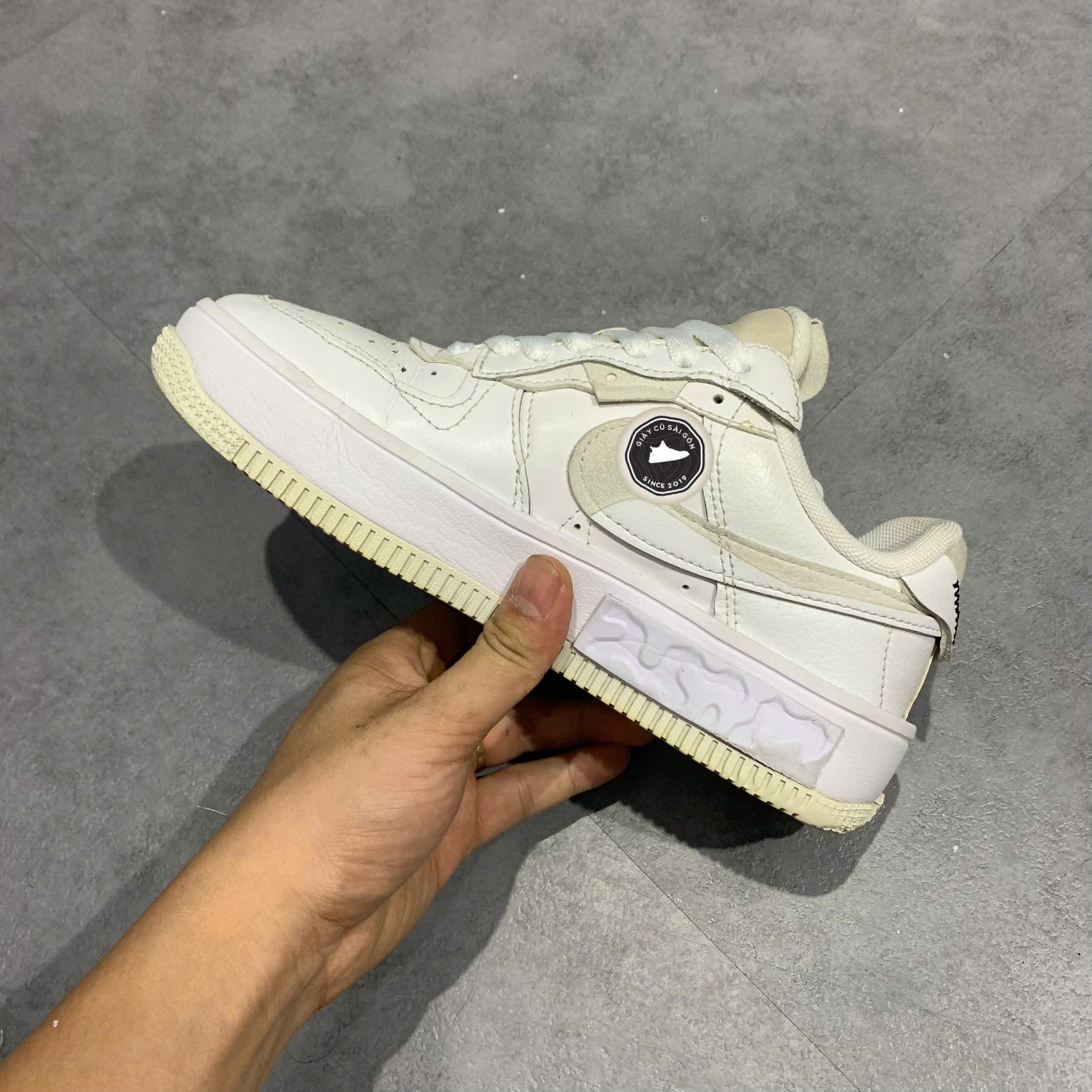 Giày 2HAND Nike Air Force 1 Fontanka Triple White DH1290-100 SIZE 36.5 PVN15867