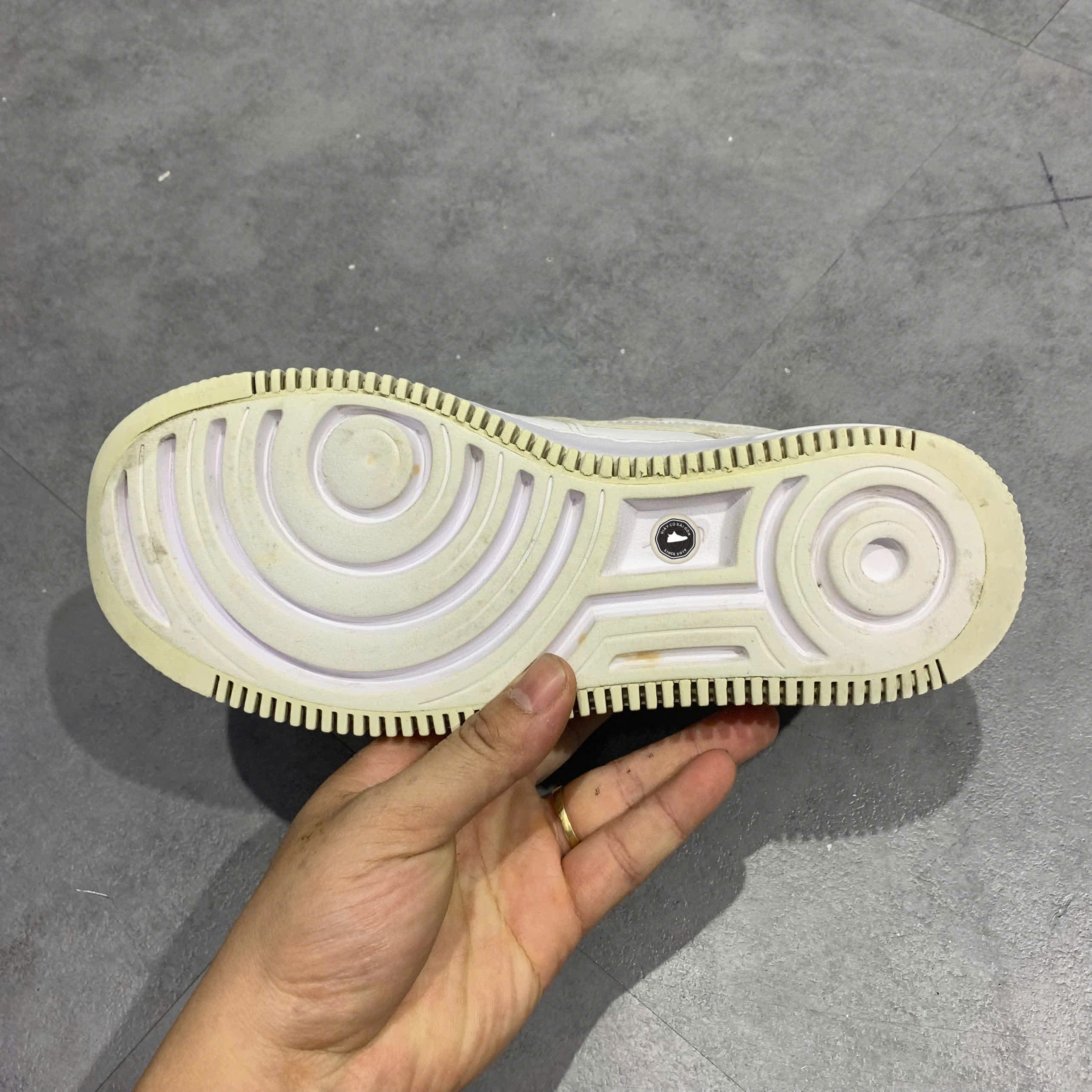 Giày 2hand Nike Air Force 1 Shadow 'Triple White' CI0919-100 SIZE 37.5