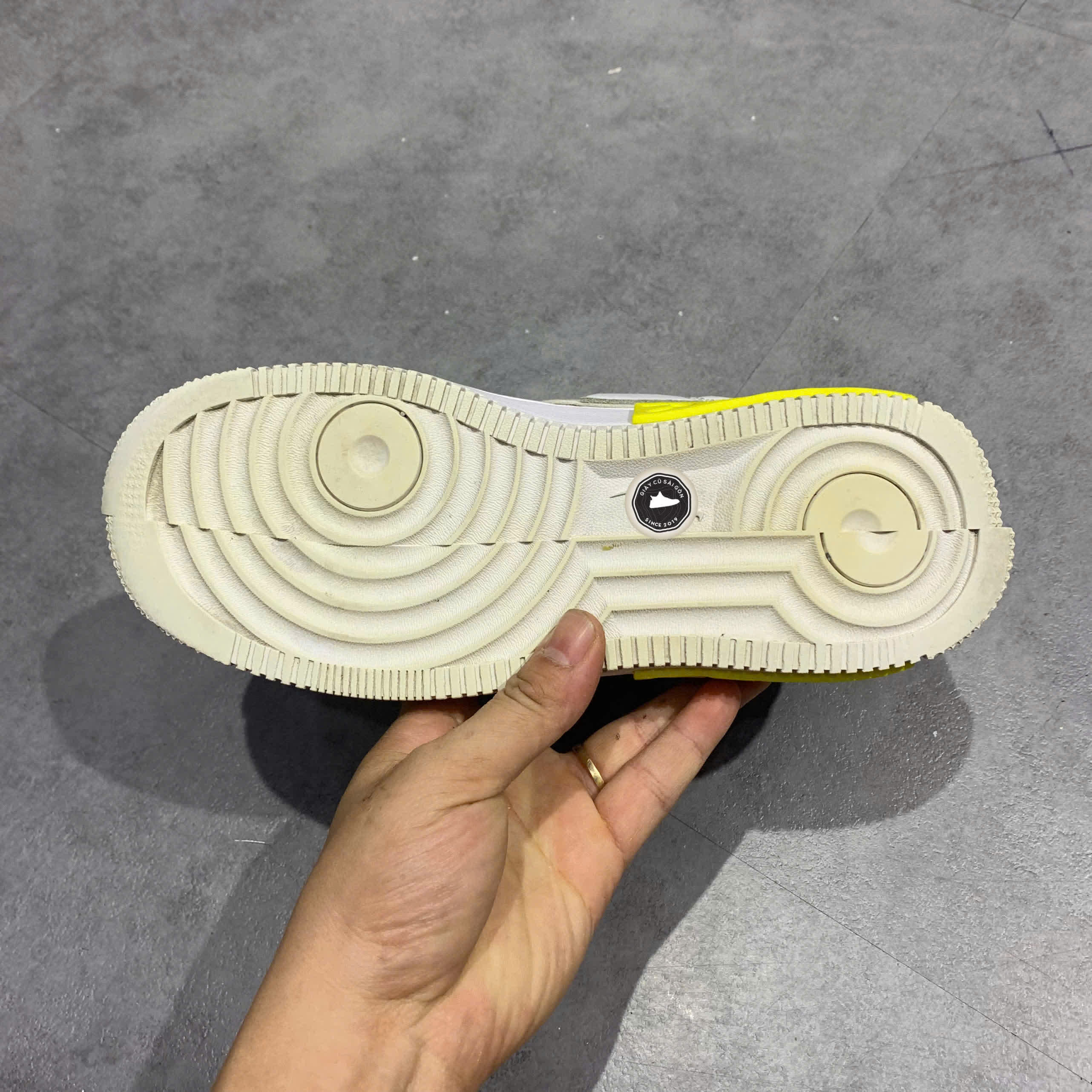 Giày 2HAND Nike Air Force 1 Fontanka 'White Opti Yellow' DA7024-101 SIZE 37.5 PVN15924