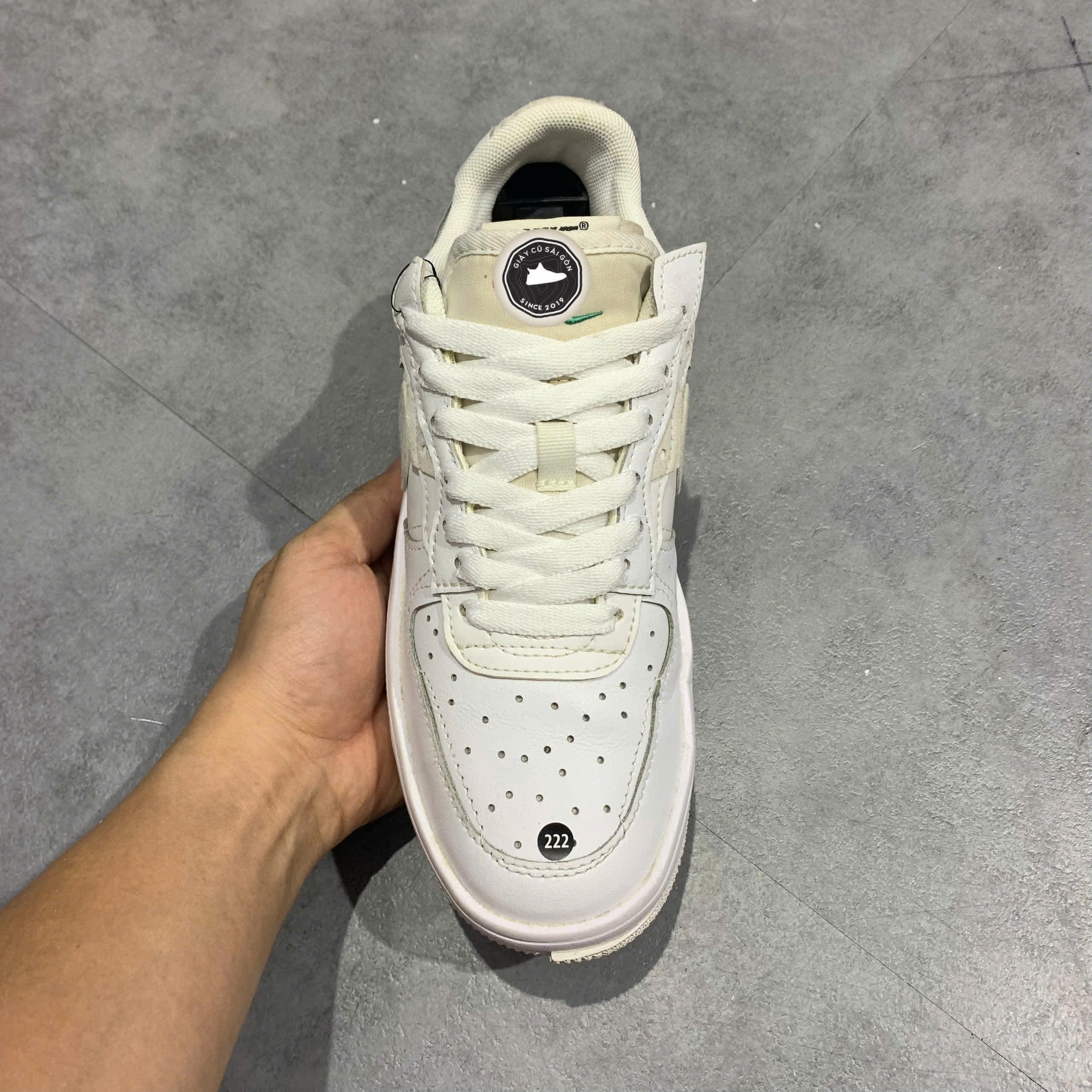 Giày 2HAND Nike Air Force 1 Fontanka 'White Opti Yellow' DA7024-101 SIZE 37.5 PVN15924