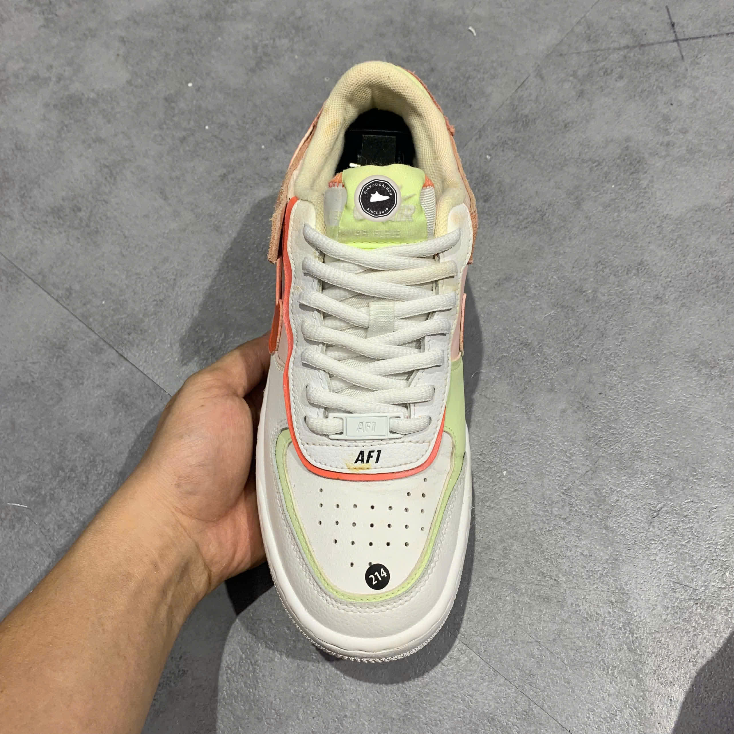 Giày 2hand Nike Air Force 1 Shadow 'White Magic Ember' CI0919-110 SIZE 37.5 PVN15892