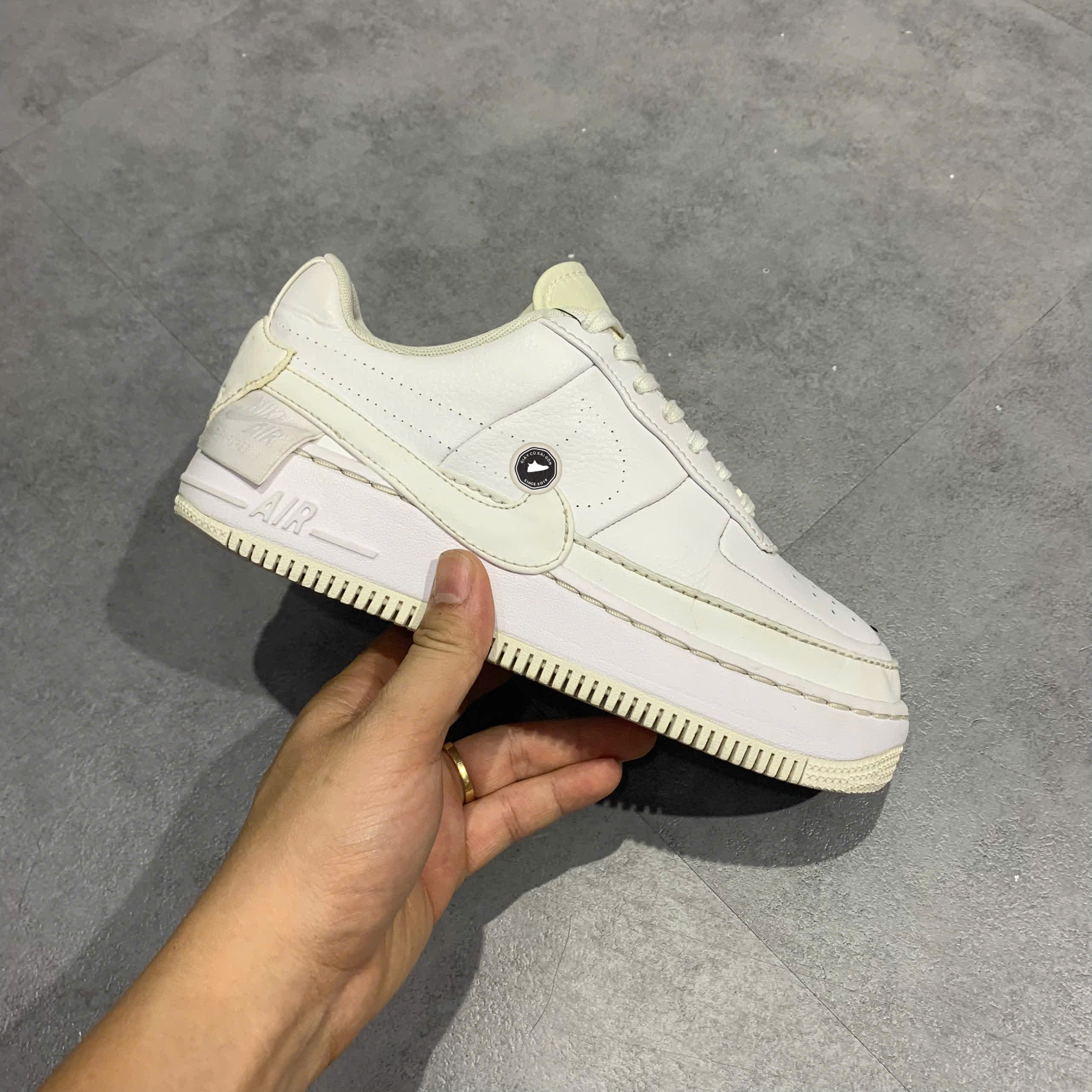 Giày 2hand Nike Air Force 1 Jester XX 'All White' AO1220-101 SIZE 36.5