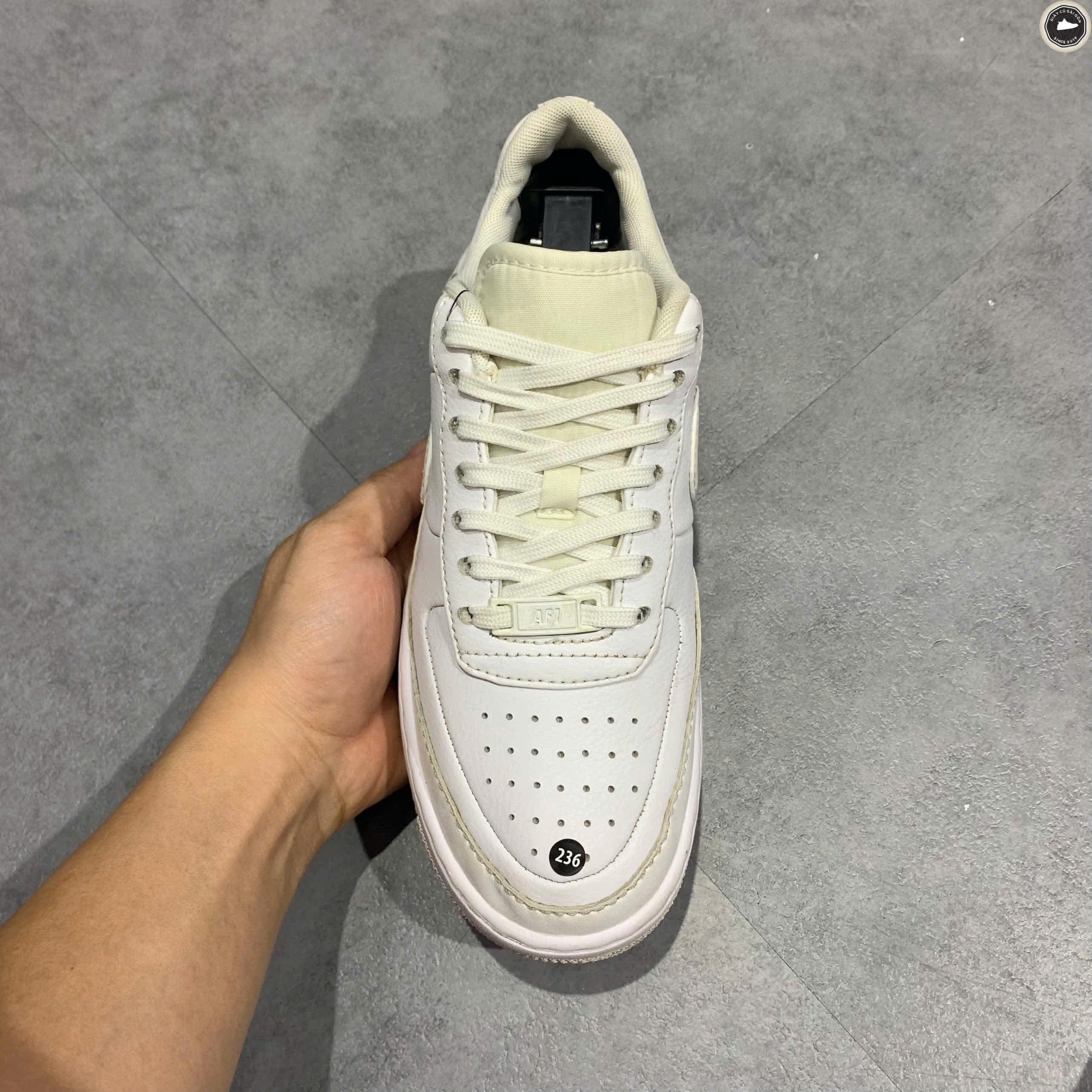 Giày 2hand Nike Air Force 1 Jester XX 'All White' AO1220-101 SIZE 36.5