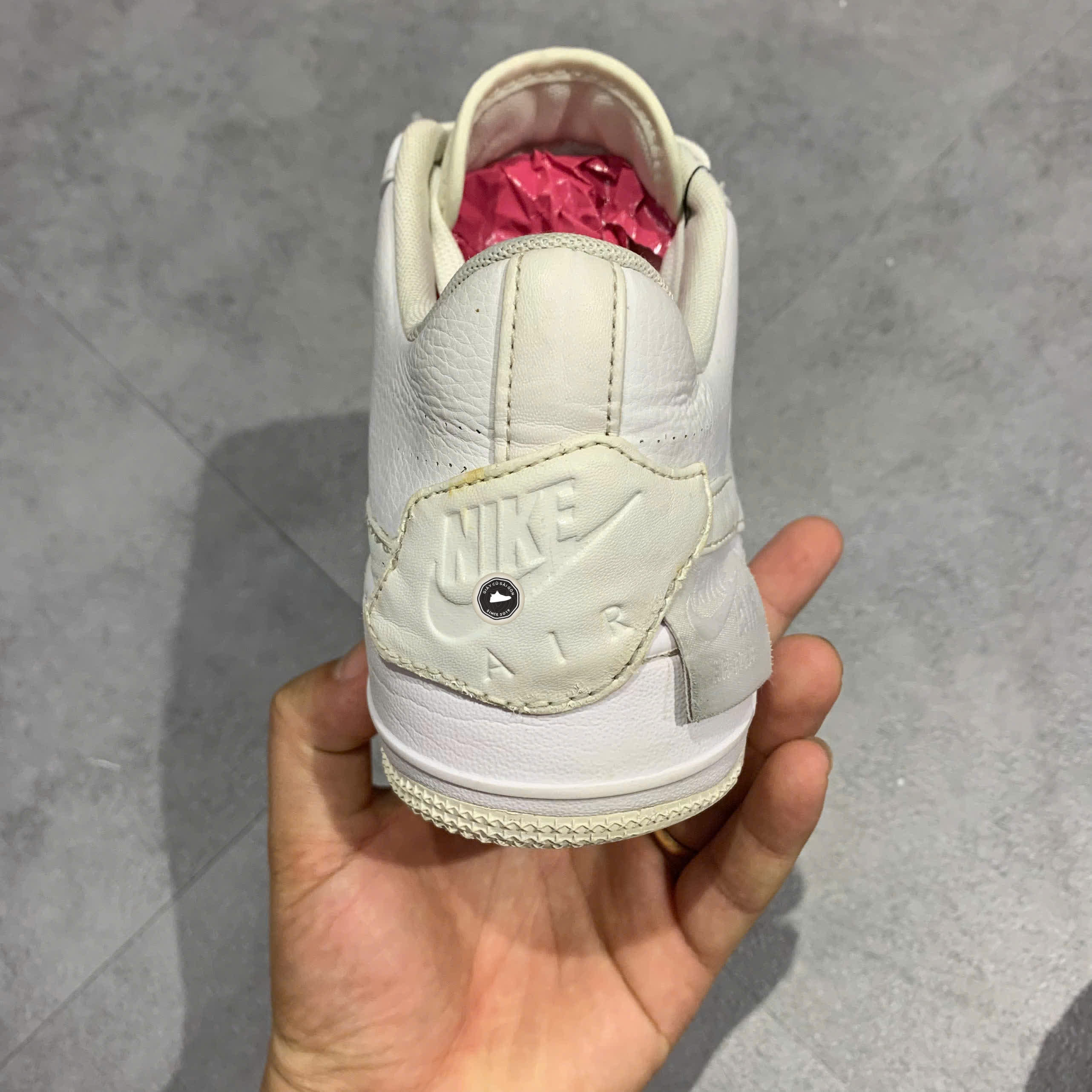 Giày 2hand Nike Air Force 1 Jester XX 'All White' AO1220-101 SIZE 36.5