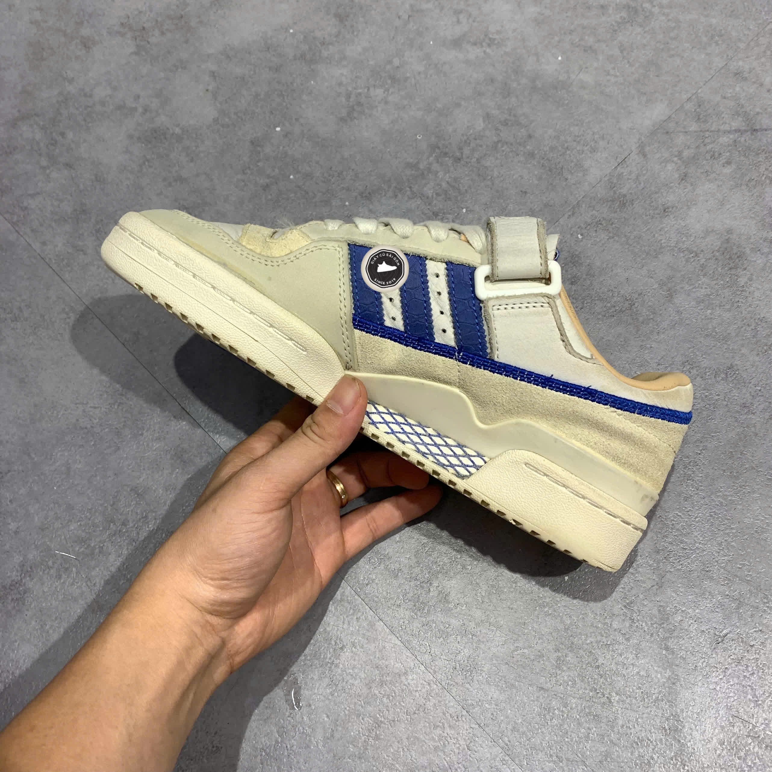 Giày 2hand Forum 84 Low 'Cloud White Blue' H03721 SIZE 39 1/3 PVN14578