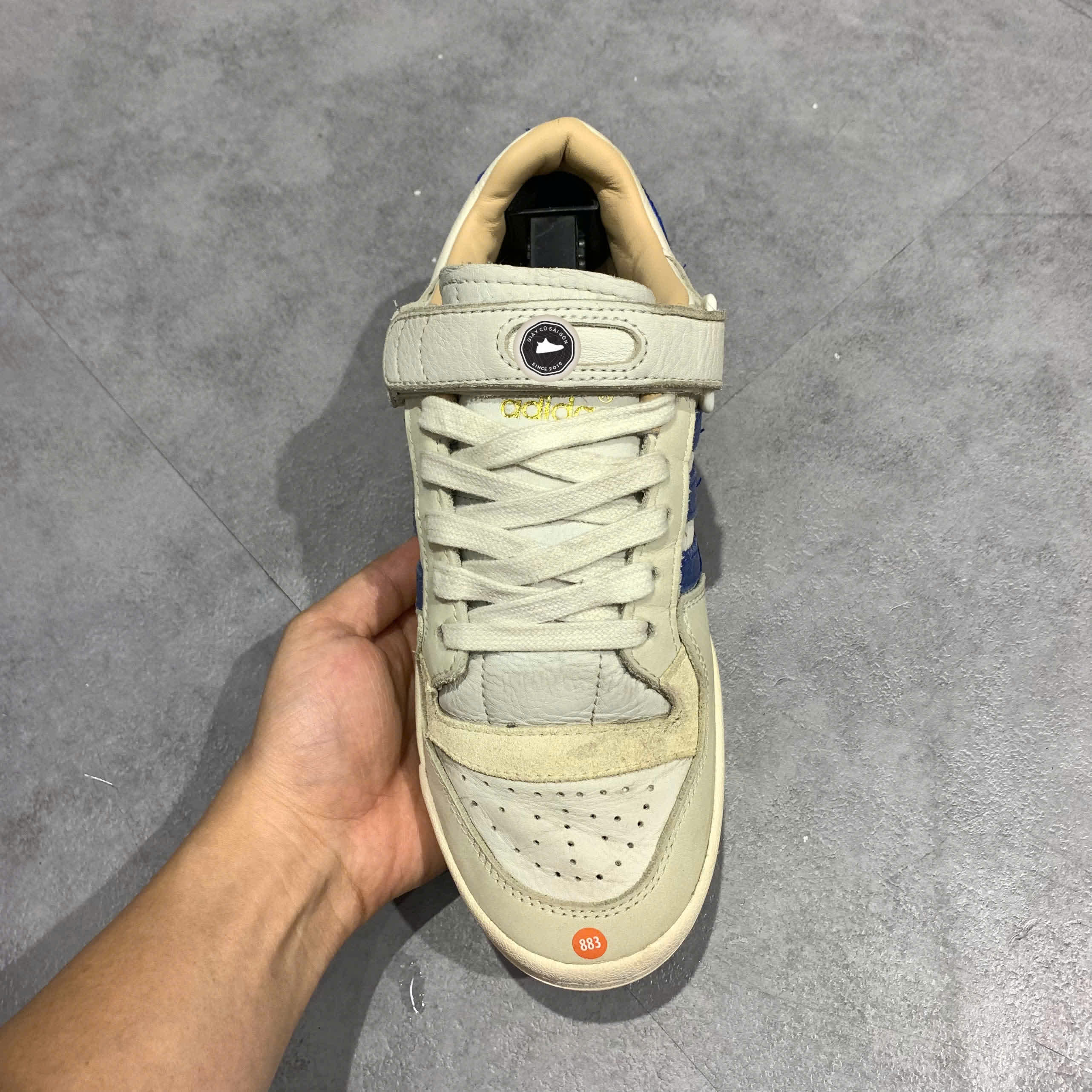 Giày 2hand Forum 84 Low 'Cloud White Blue' H03721 SIZE 39 1/3 PVN14578