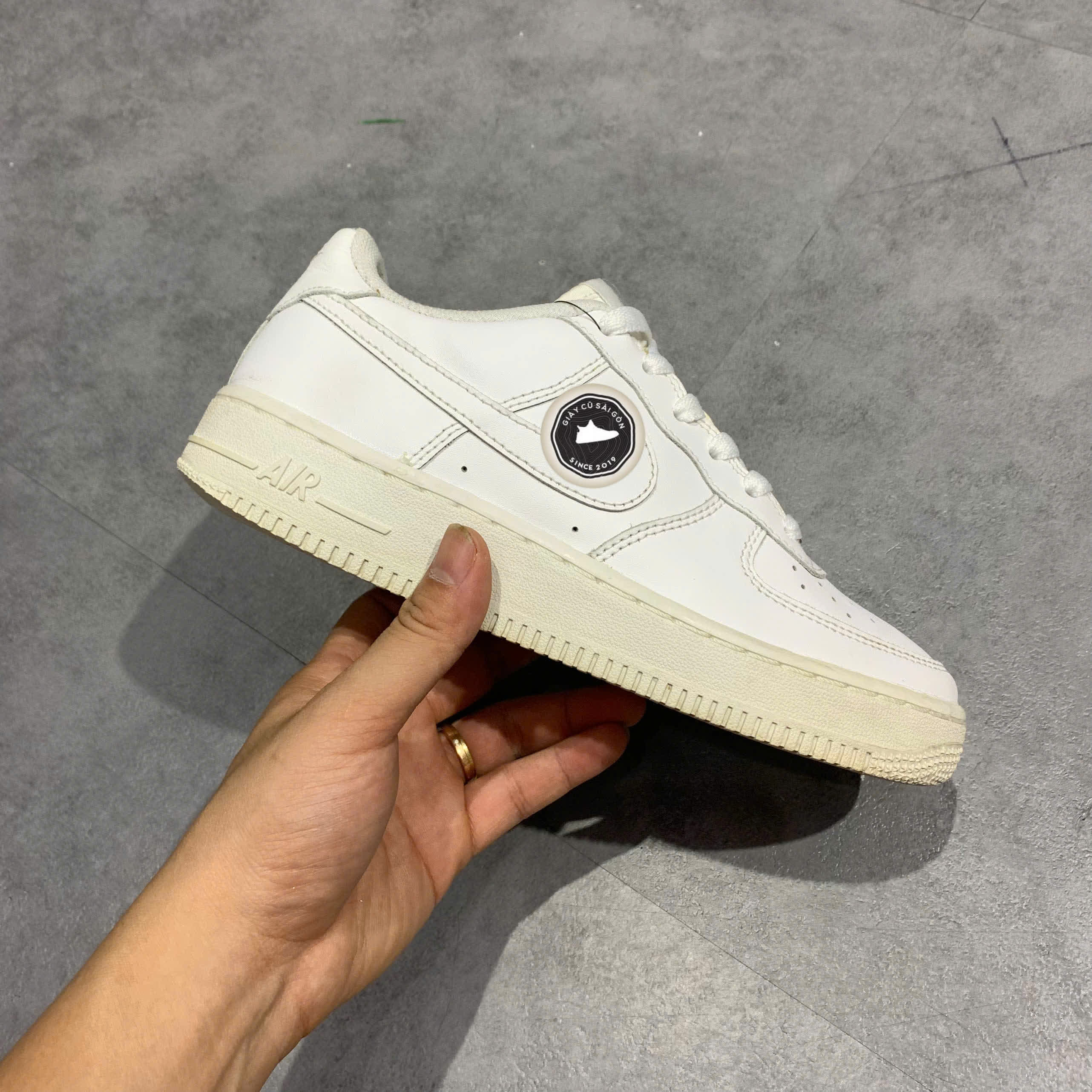Giày 2hand Air Force 1 Low 'All White' 314192-117 SIZE 36.5 PVN15980