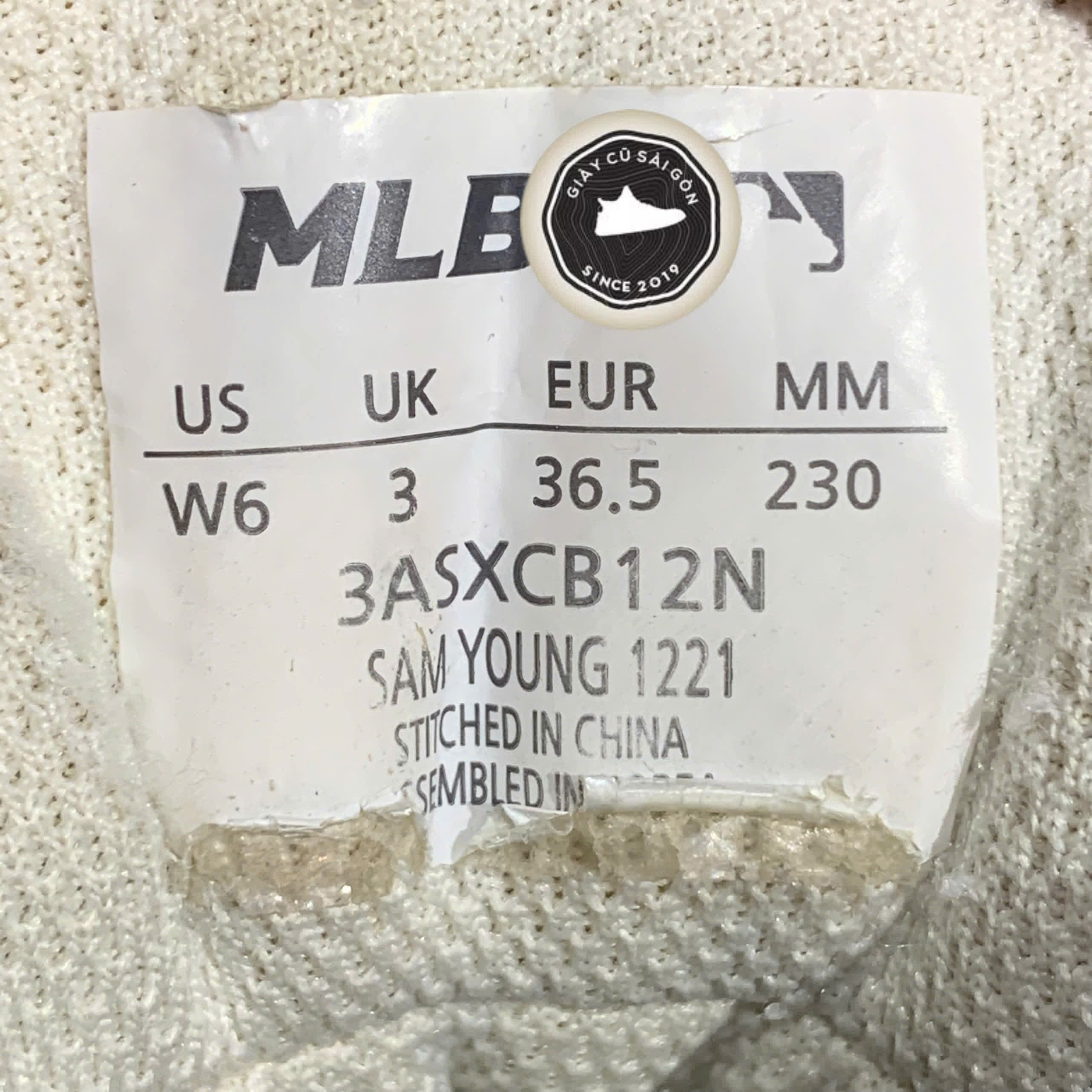 Giày 2hand Chunky Liner High LA Dodgers 3ASXCB12N SIZE 36.5 pvn16050