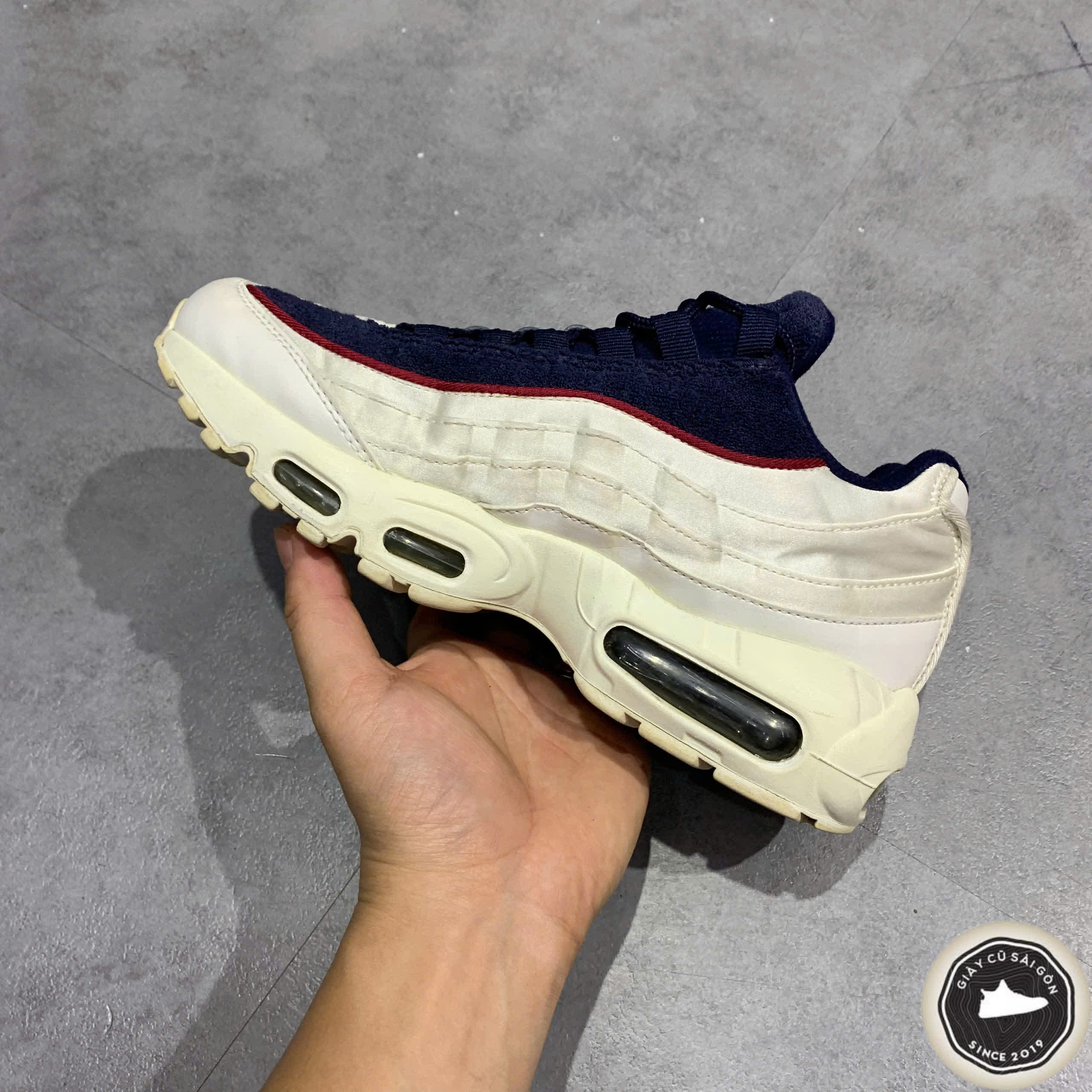 Giày 2hand Air Max 95 LX NSW Satin Terry AA1103-100 SIZE 38.5 PVN16032