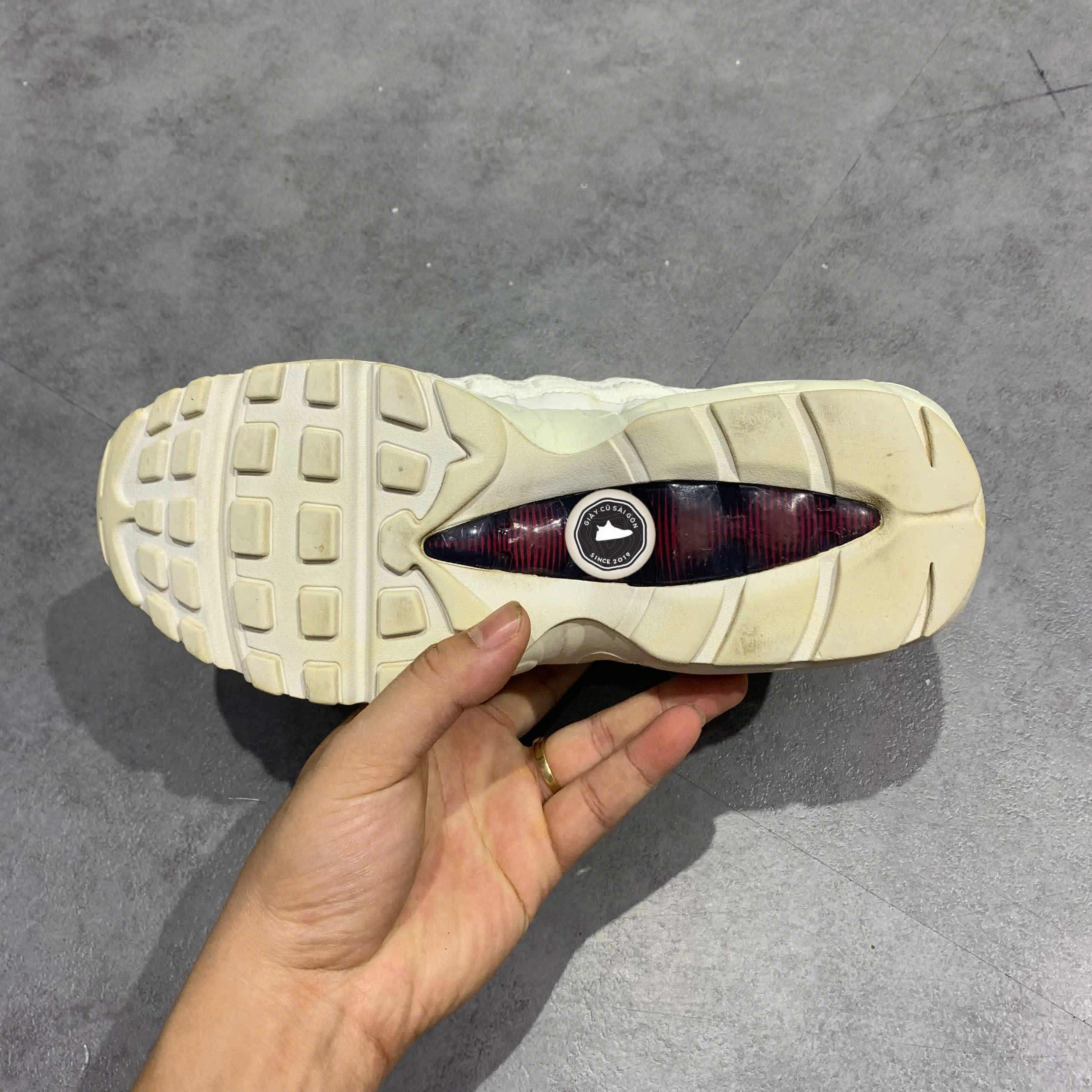 Giày 2hand Air Max 95 LX NSW Satin Terry AA1103-100 SIZE 38.5 PVN16032