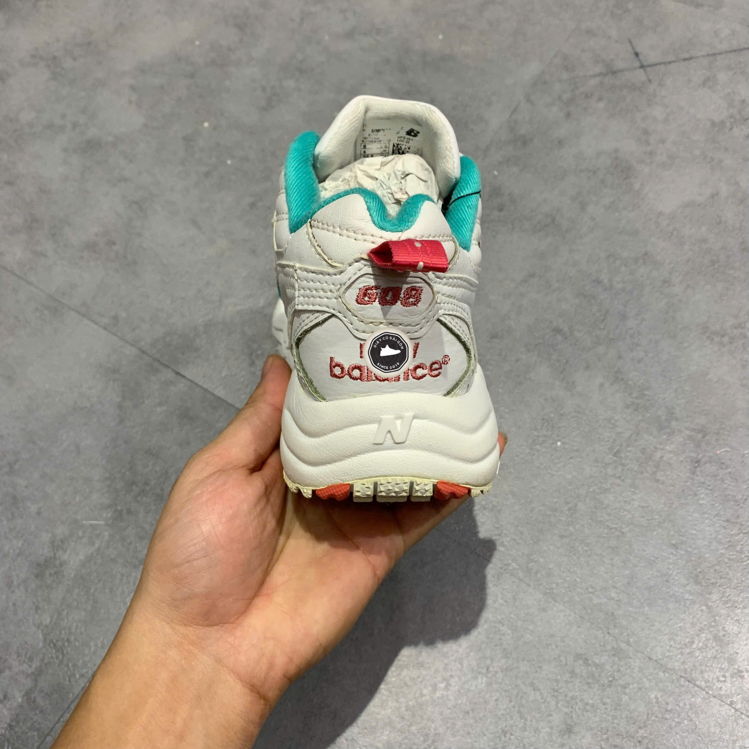 Giày 2hand Balace 608(D Wide) WX608WT1 SIZE 36.5 PVN16018