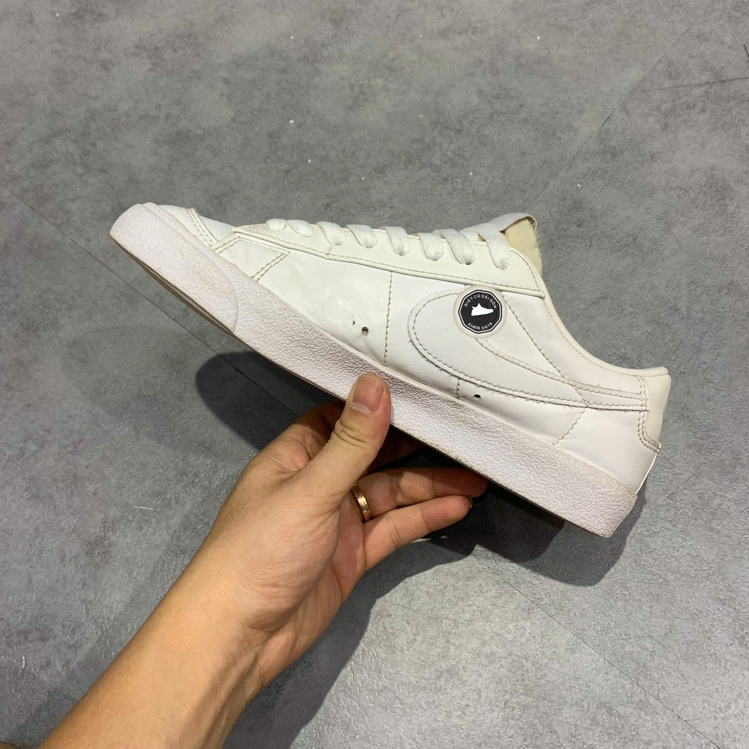 Giày 2hand Blazer Low All White DC4769 101 SIZE 39 pvn16049