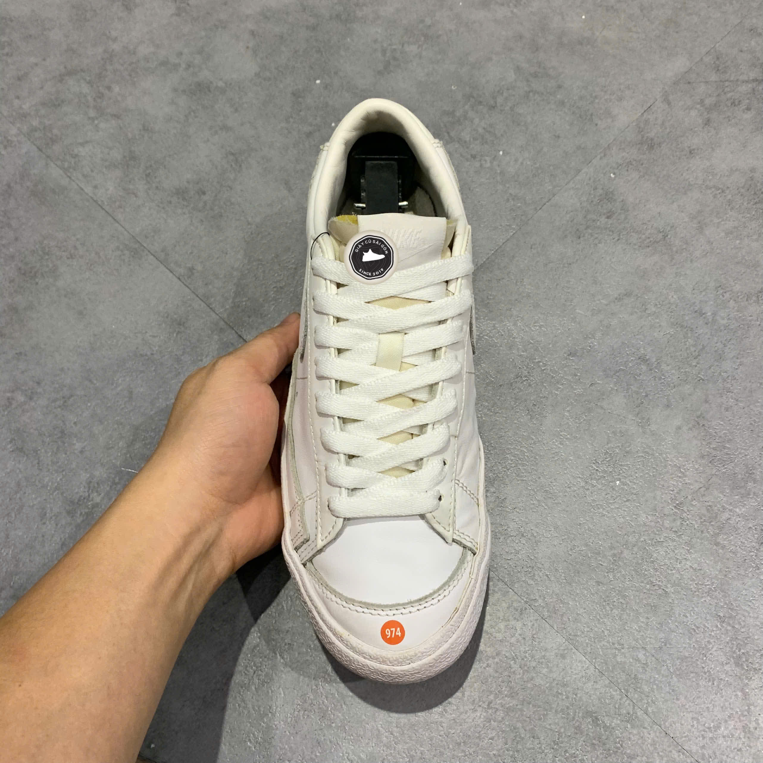 Giày 2hand Blazer Low All White DC4769 101 SIZE 39 pvn16049