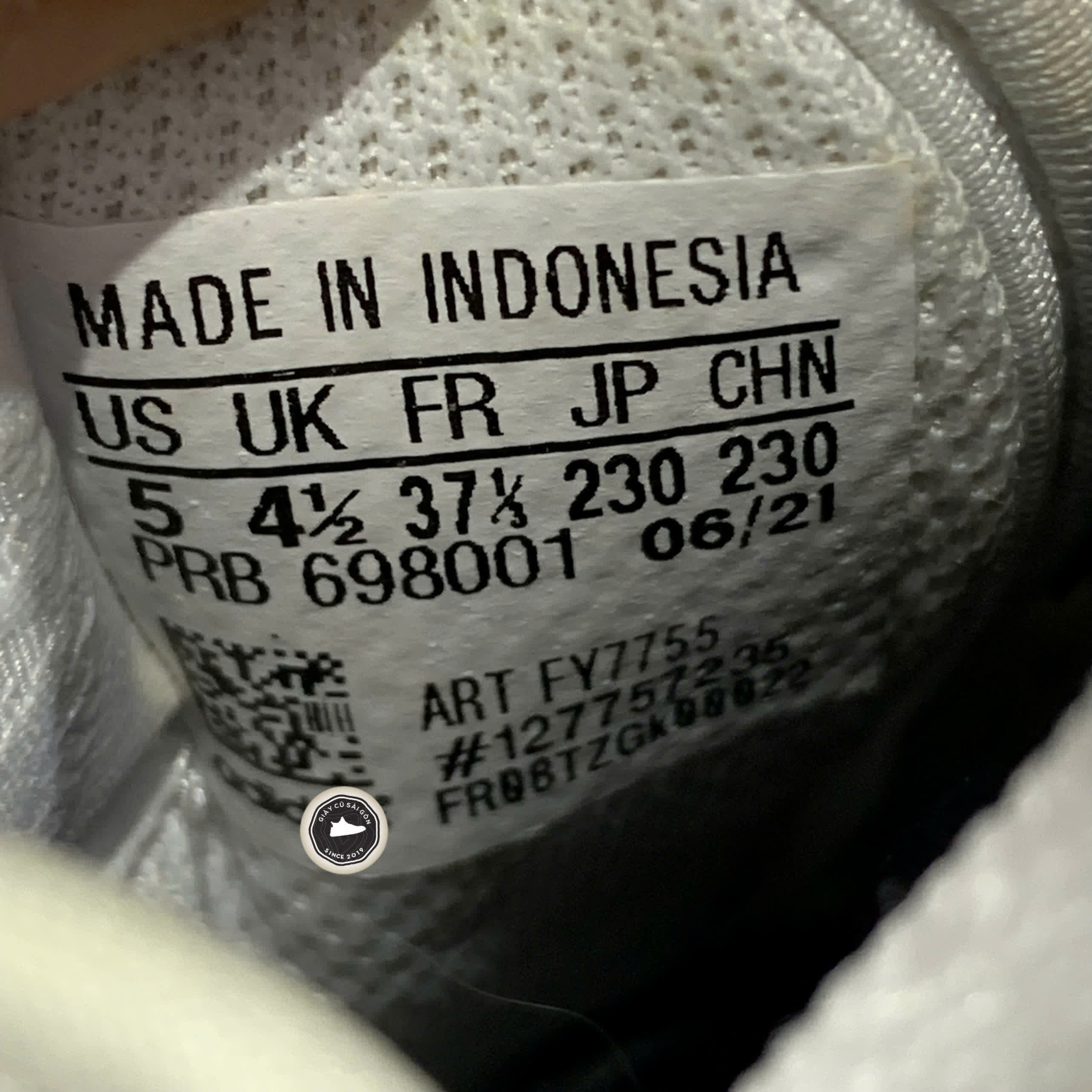 Giày 2hand Original Forum Low White FY7755 SIZE 37 1/3 PVN16068