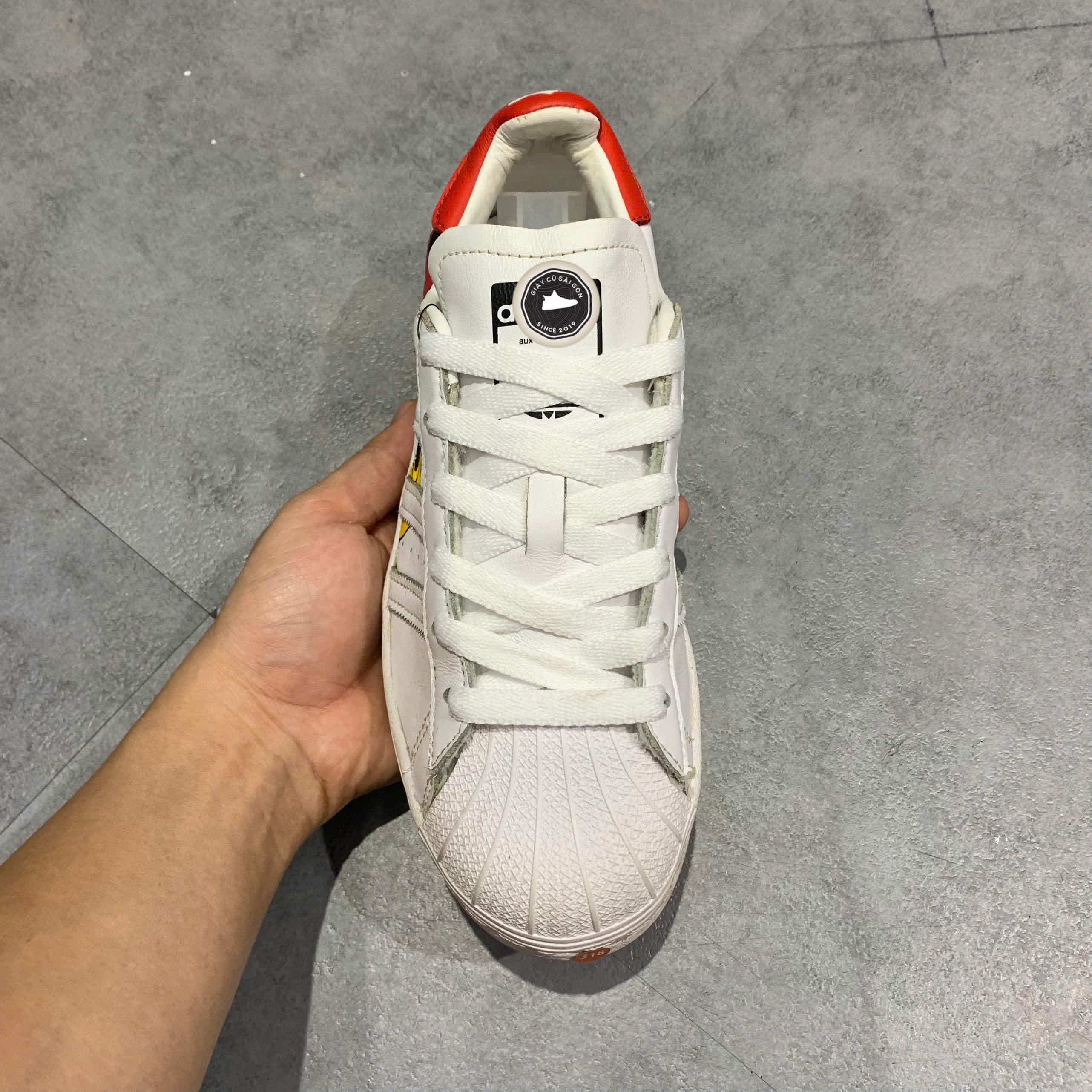 Giày 2hand Mickey Mouse x Superstar Color FW290 SIZE 36 2/3 PVN16158