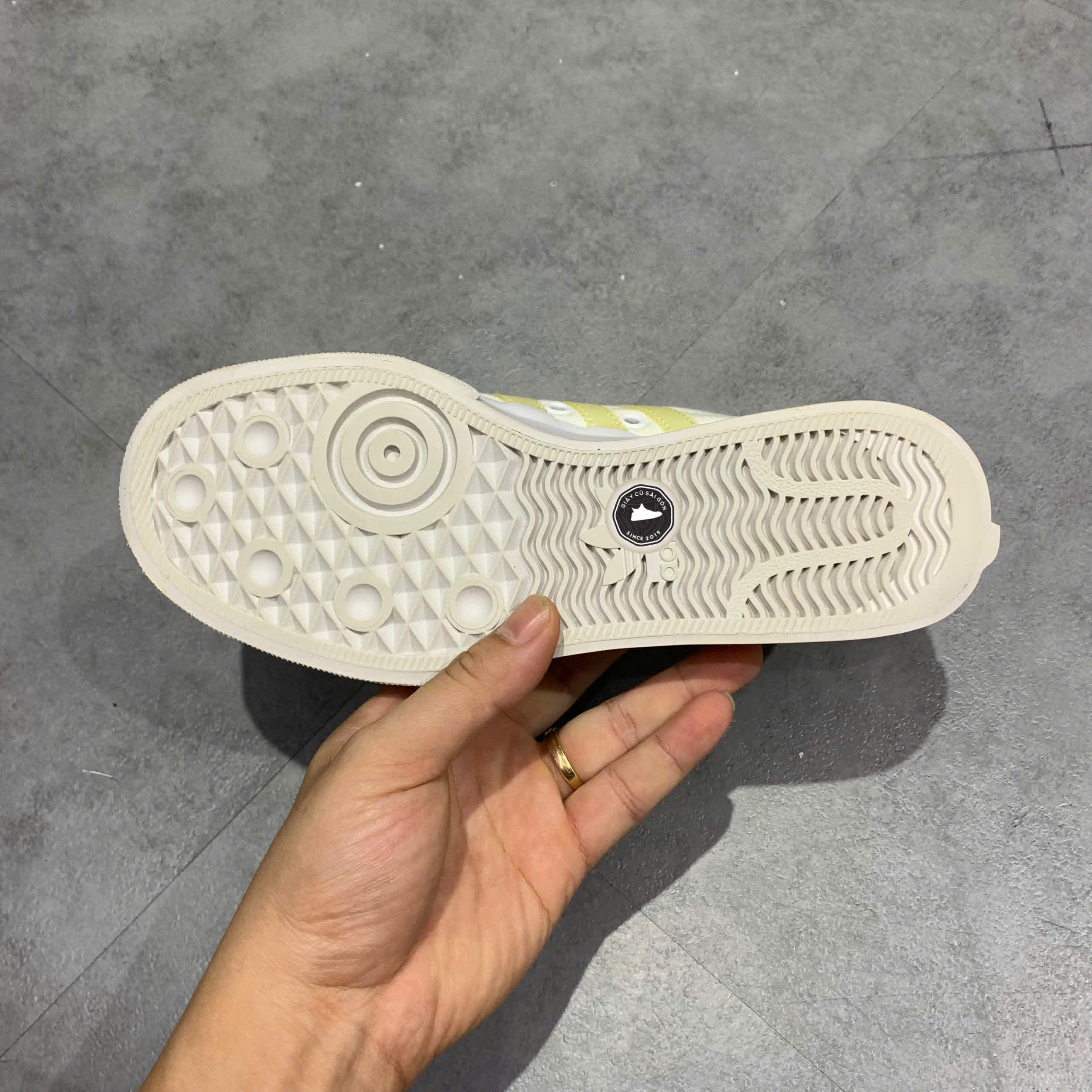 Giày 2hand Nizza Platform 'White Red Heart' FX9179 SIZE 36 2/3 pvn16054