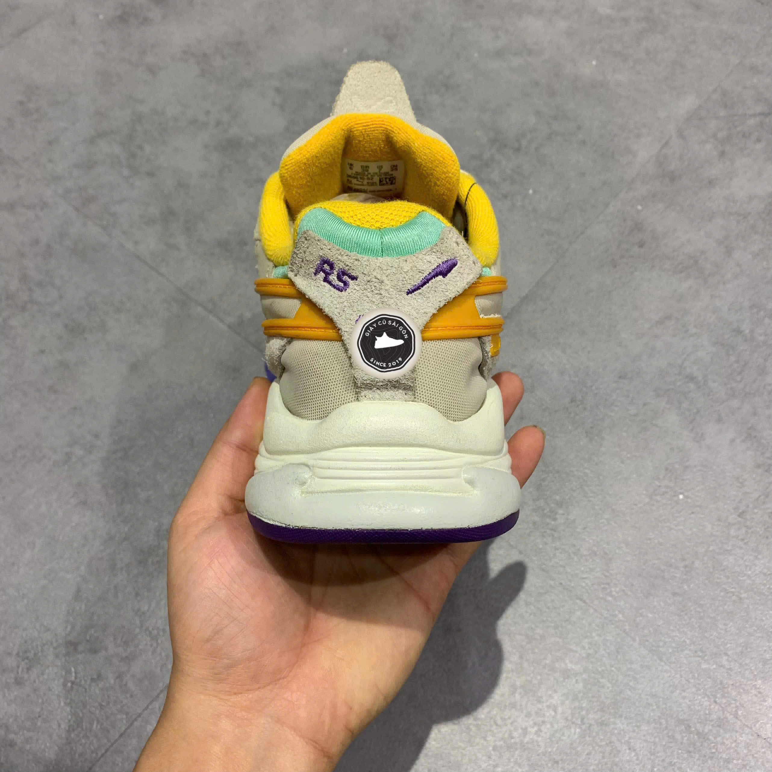 Giày 2hand RS-Connect Drip Biscay Green White Running 368610-02 SIZE 39 PVN16122