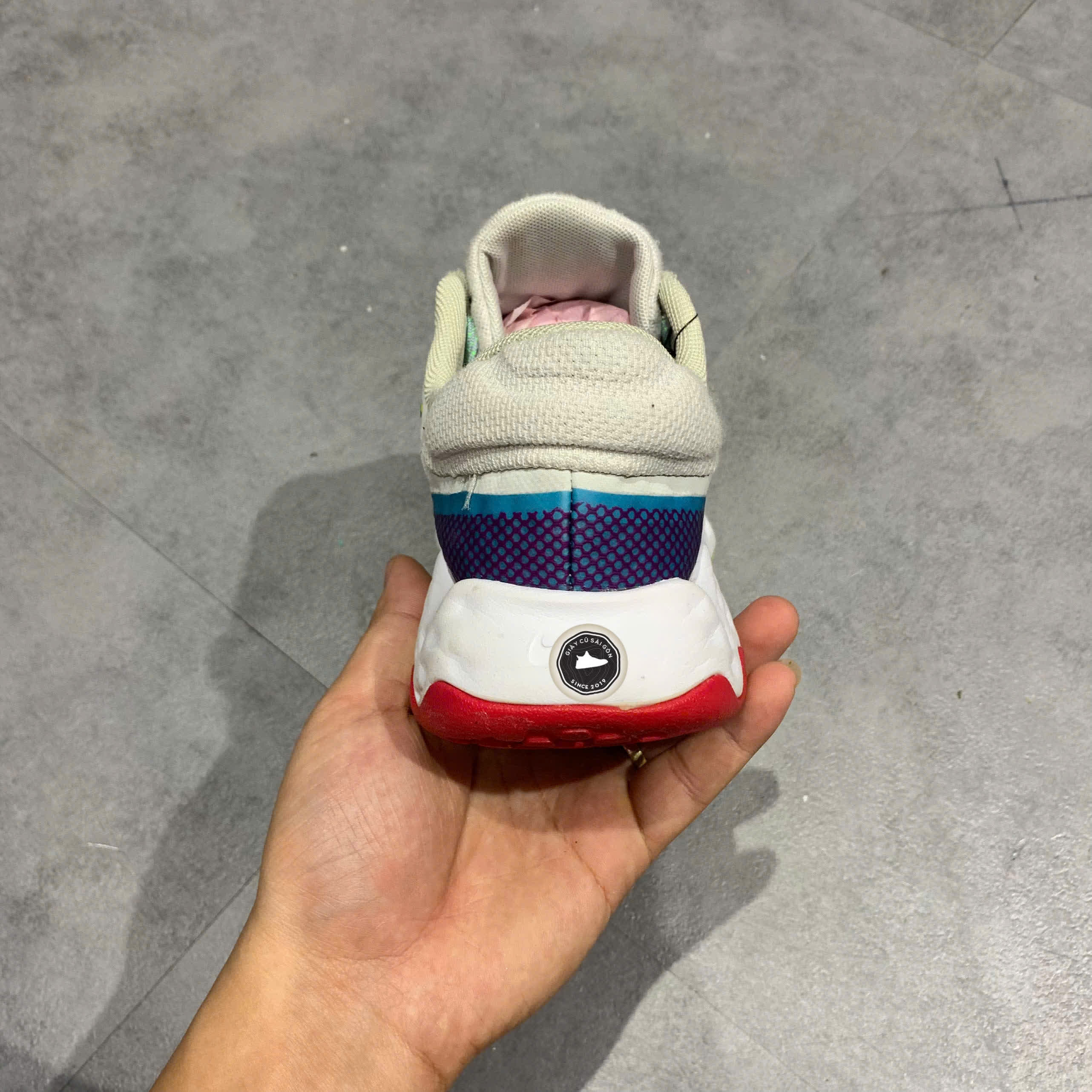 Giày 2hand Renew Ride 3 Photo Dust DC8184-006 SIZE 38 pvn16336