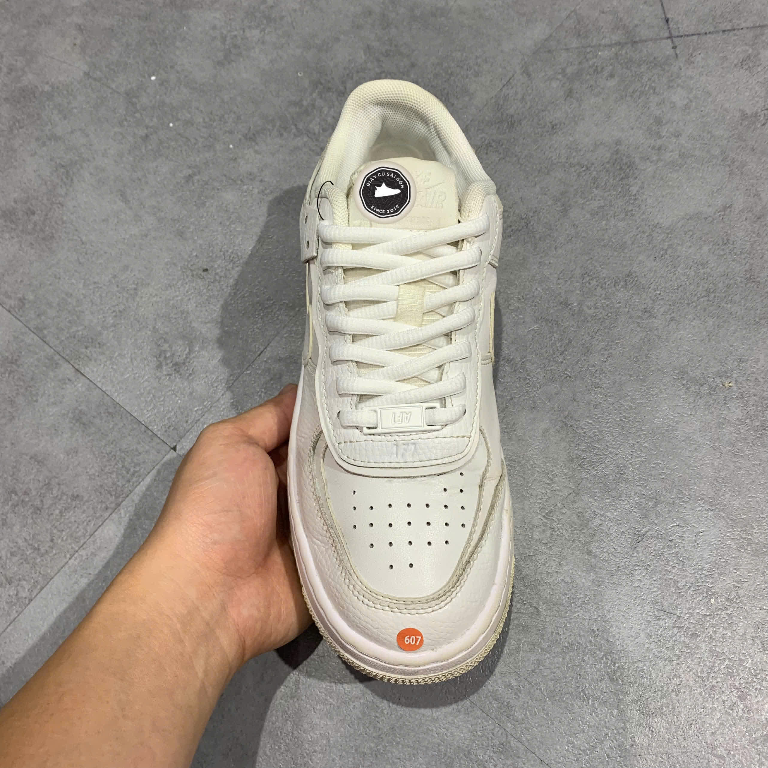 Giày 2hand Air Force 1 Shadow 'Triple White' CI0919-100 SIZE 37.5 pvn16183