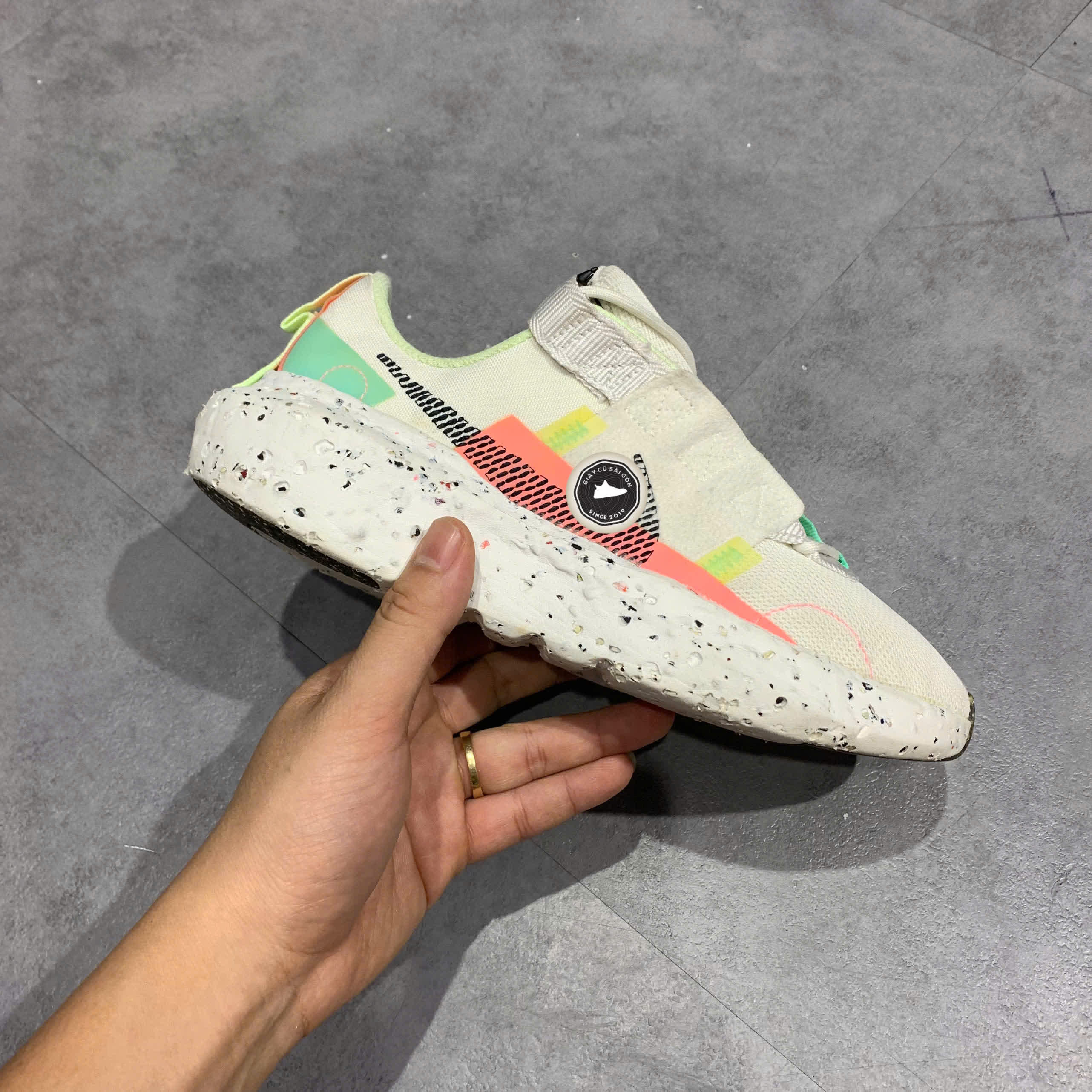 giày 2hand Crater Impact CW2386-101 SIZE 37.5 pvn16216