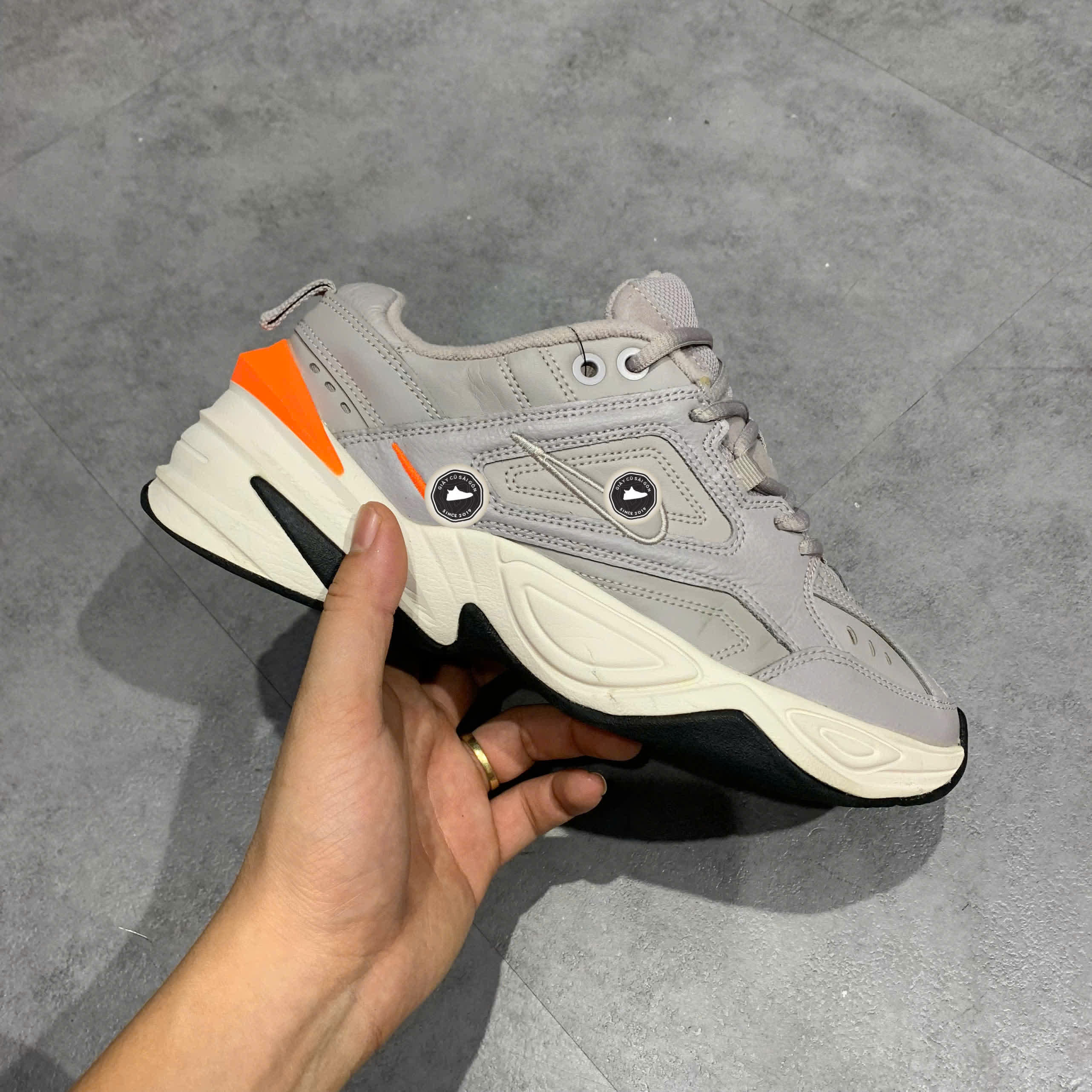 Giày 2hand M2K Tenko 'Atmosphere Grey' AO3108-004 SIZE 37.5 pvn16160