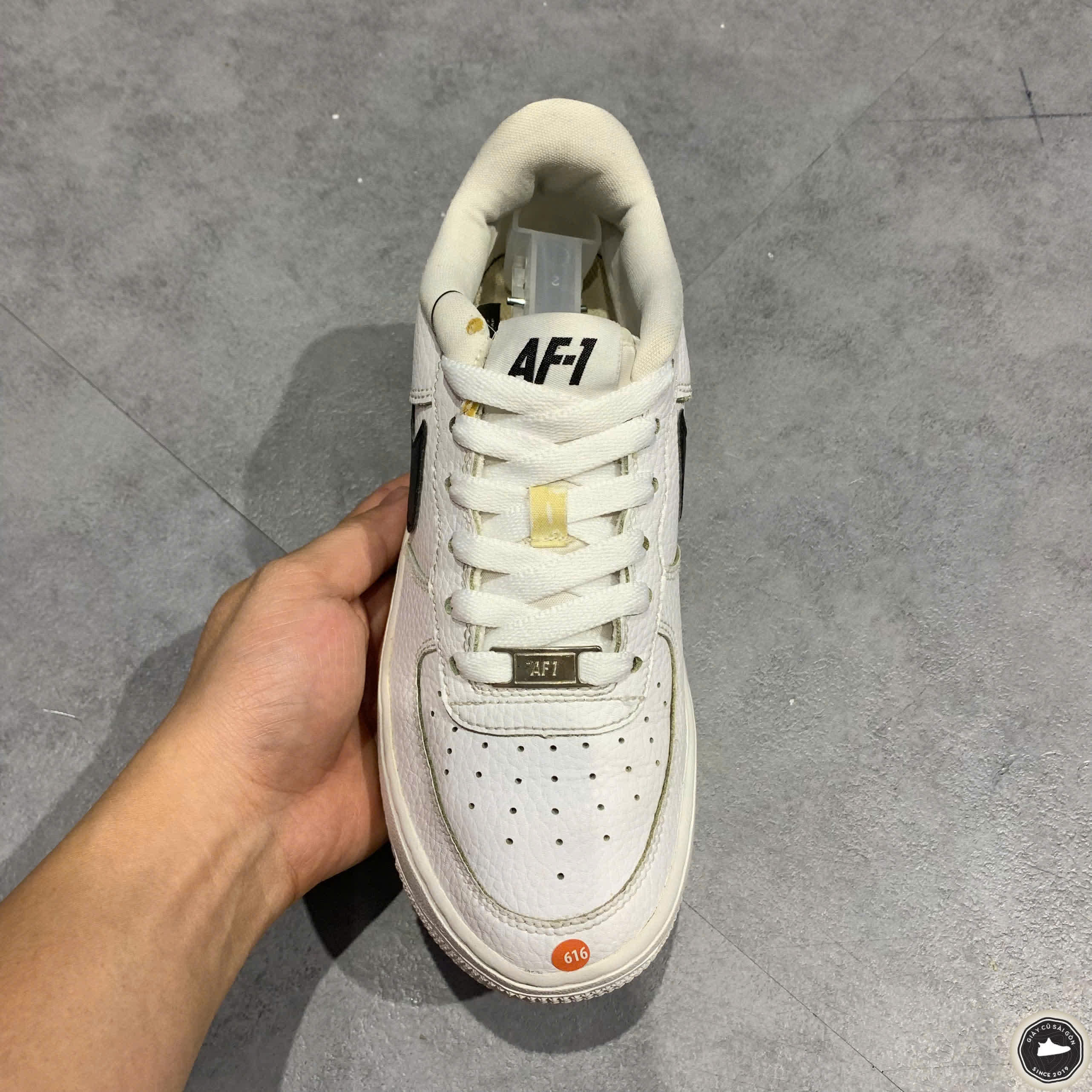 Giày 2hand Air Force 1 LV8 GS 'White Black' - 820438 108 SIZE 36 pvn16218