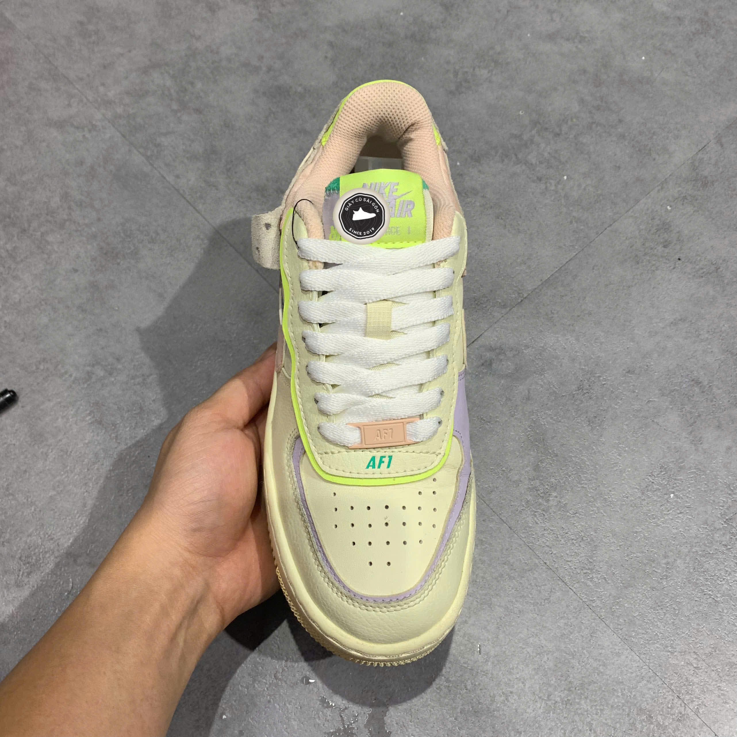Giày 2hand Air Force 1 Shadow 'Cashmere' CI0919-700 SIZE 36.5 pvn16209