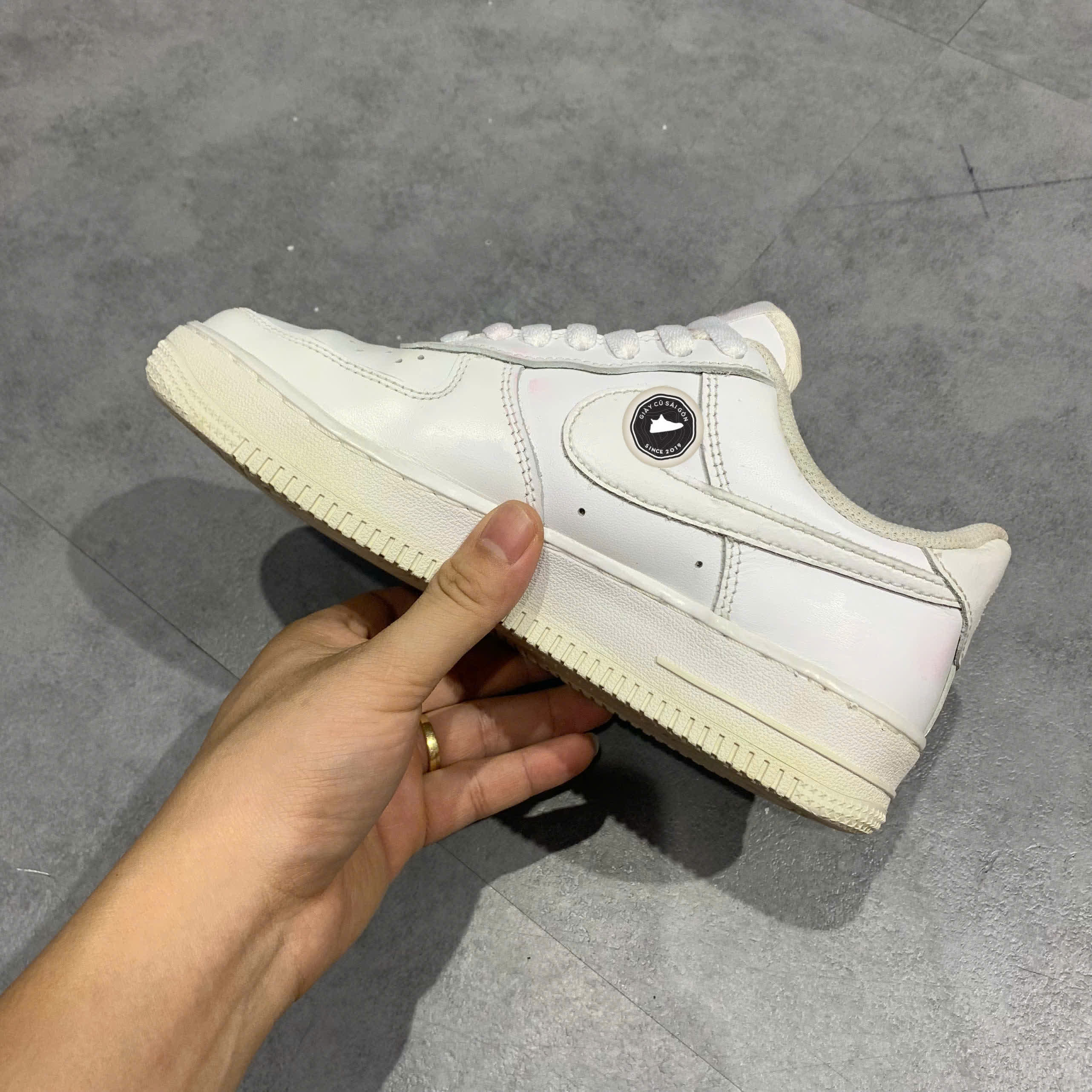giày 2hand Air Force 1 W '07 Triple White DD8959-100 SIZE 36.5 pvn16211