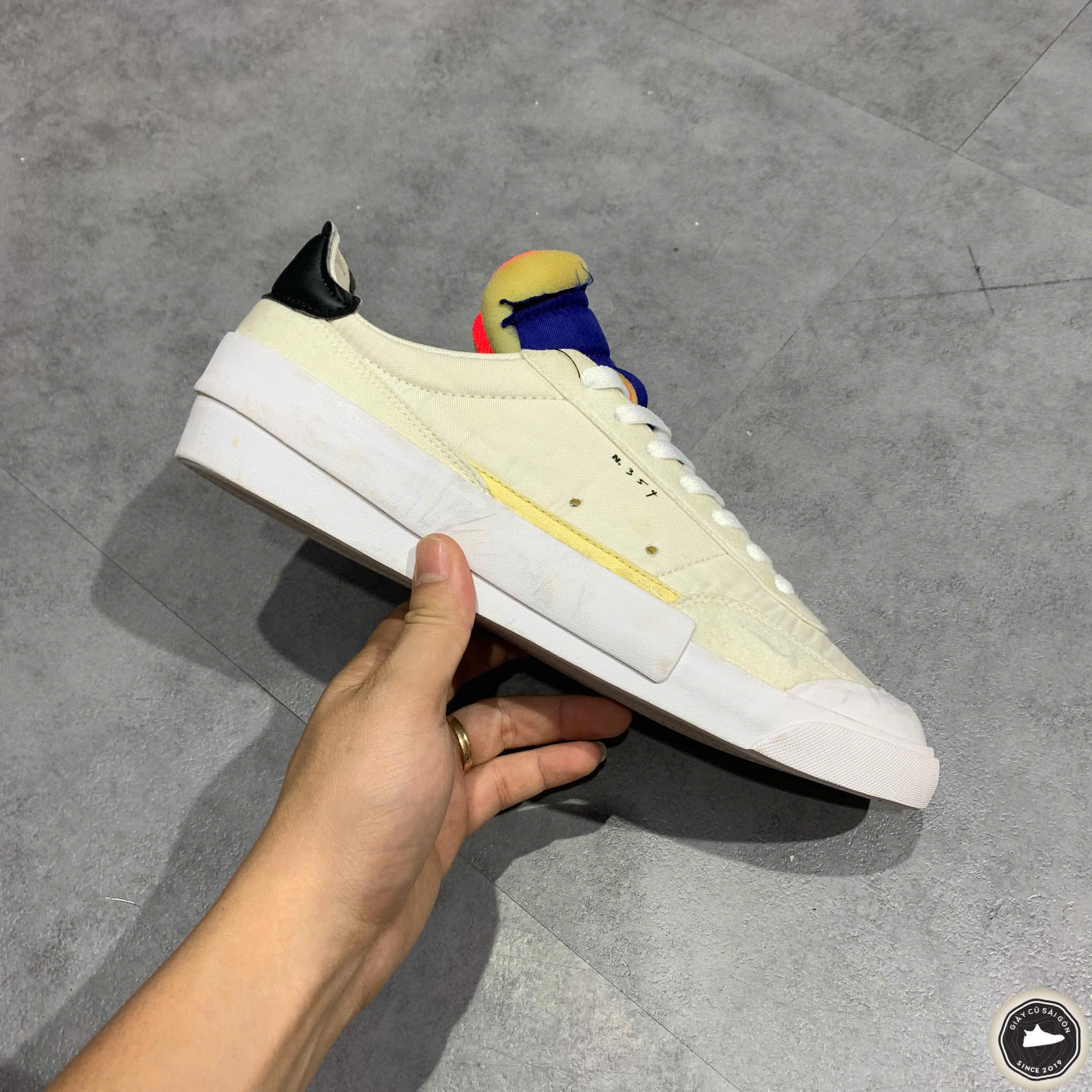 giày 2hand Drop Type LX 'Cream And Yellow' AV6697-101 SIZE 43 PVN16276