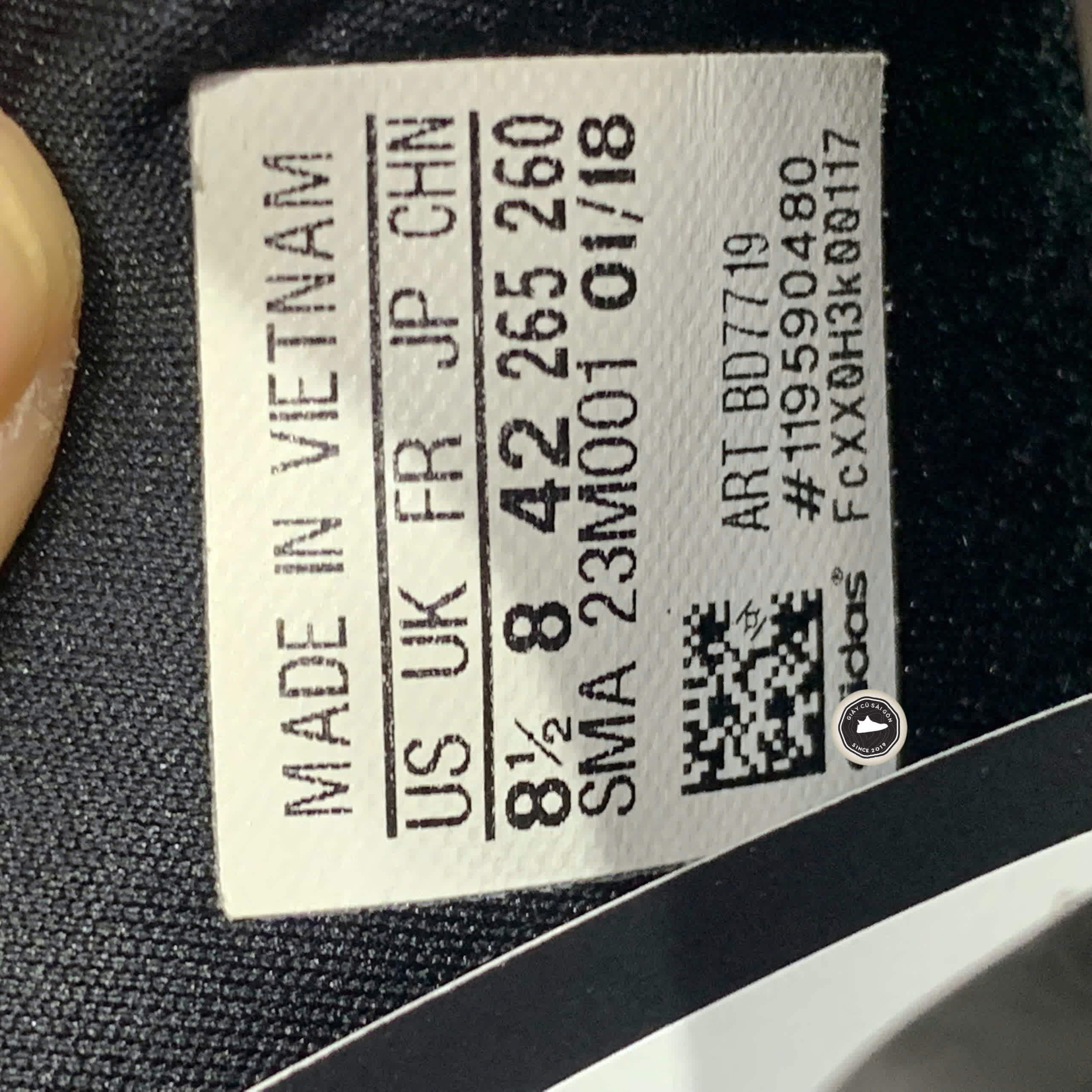 Giày 2hand NEO 2018 BD7719 SIZE 42 pvn16301