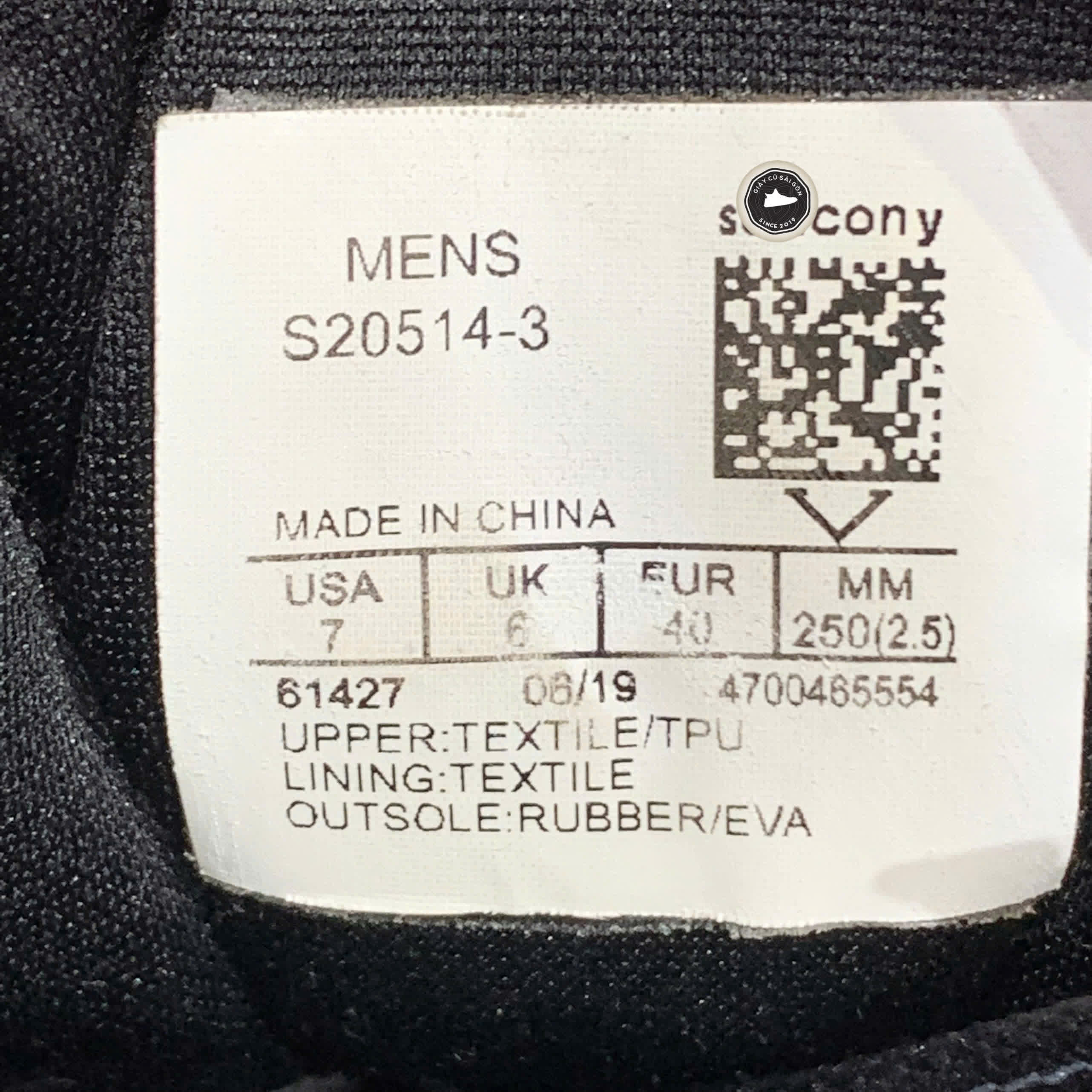 Giày 2hand SAUCONY RIDE ISO 2 SIZE 40 pvn16507