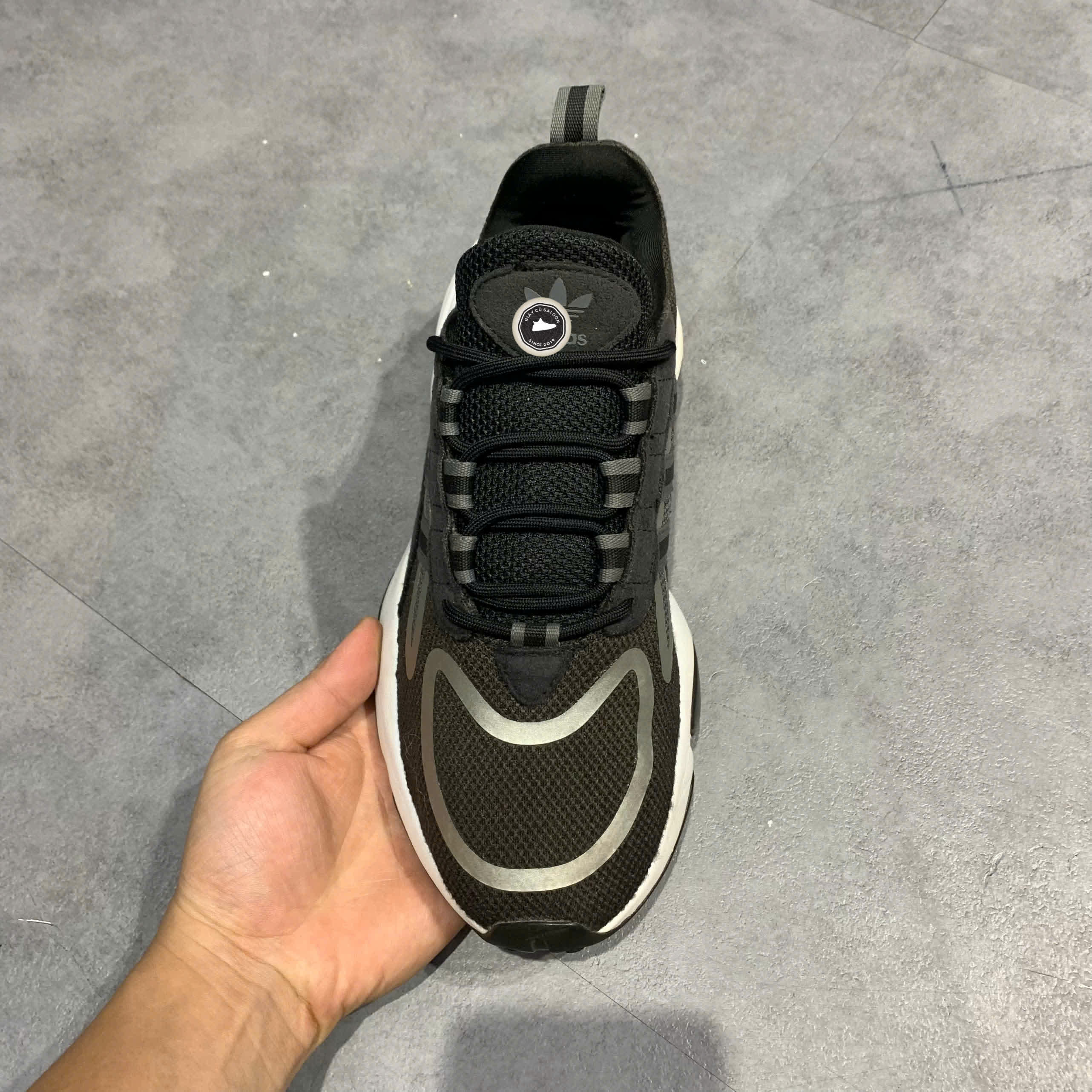 Giày 2hand Haiwee 'Black Grey' EG9571 SIZE 41 1/3 pvn16417