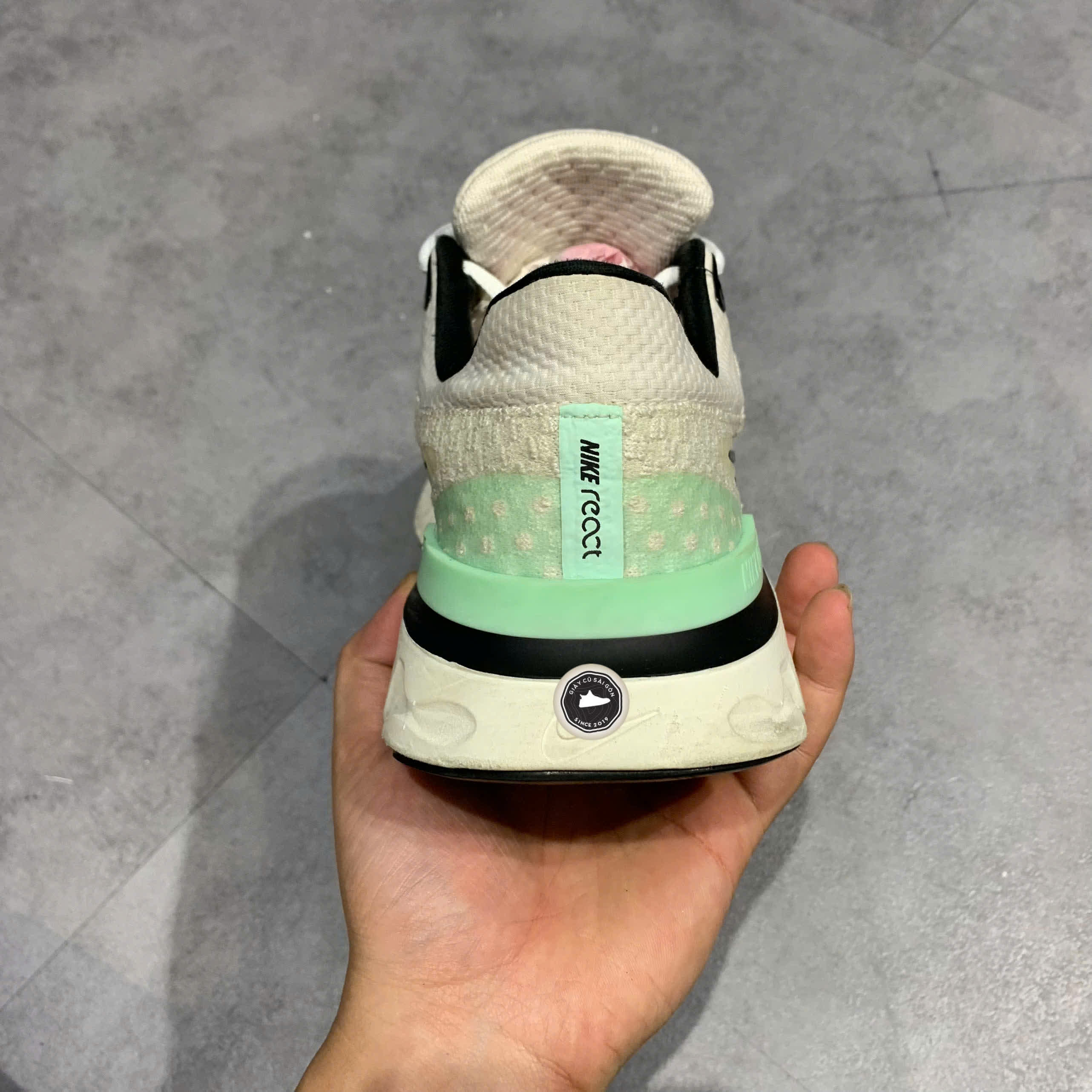 Giày 2hand React Infinity Run Flyknit 3 'Light Bone' DH5392-004 SIZE 44.5 pvn16607