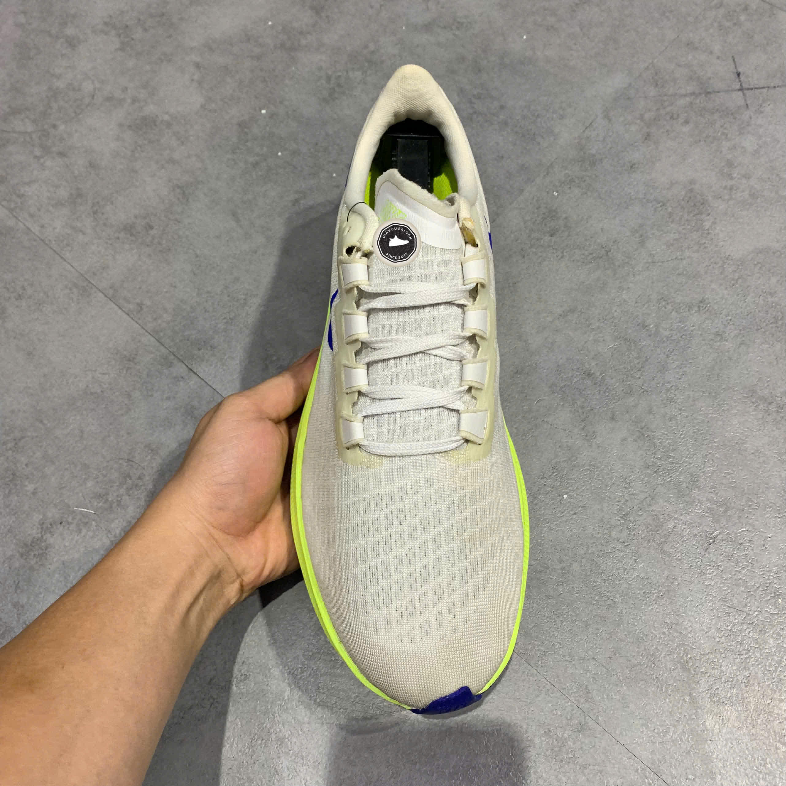 Giày 2hand Air Zoom Pegasus 37 'White Cyber' BQ9646-102 SIZE 44 PVN16825