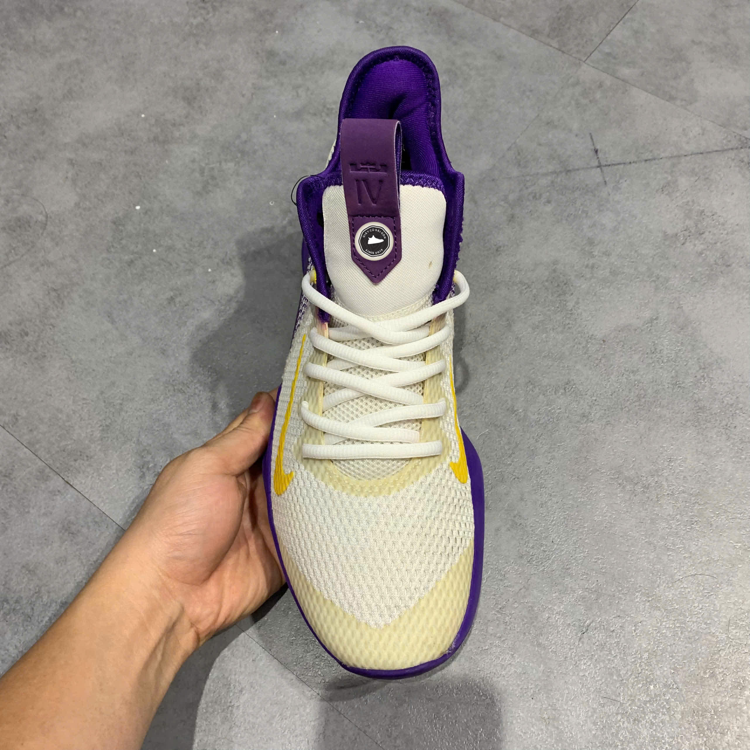 Giày 2hand LeBron Witness 4 EP 'Lakers' CD0188-100 SIZE 42 pvn16592