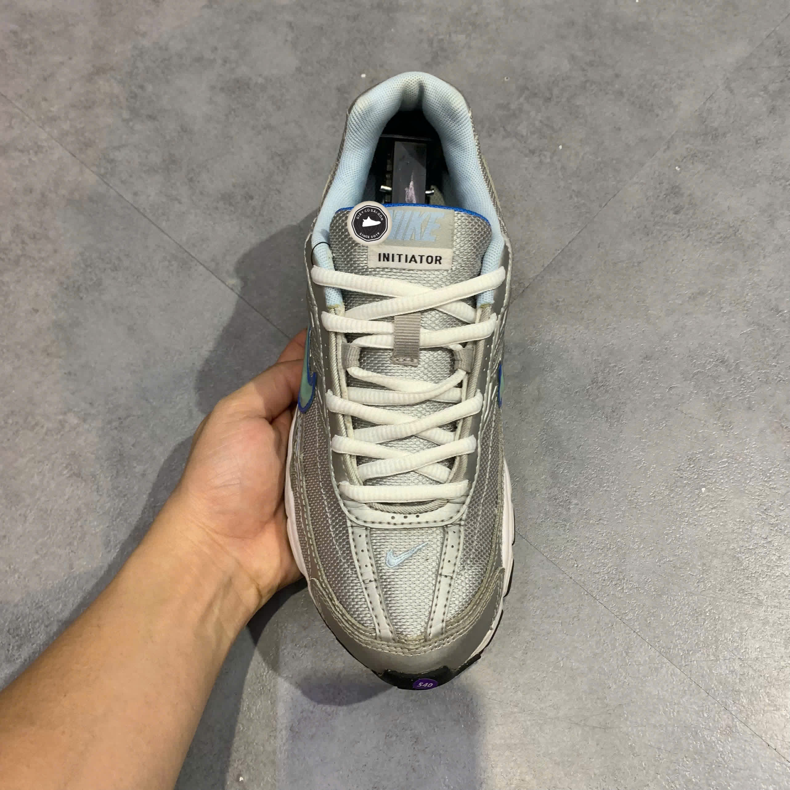 Giày 2hand Initiator 'Metallic Silver Ice Blue' 394053-001 SIZE 39 PVN16904