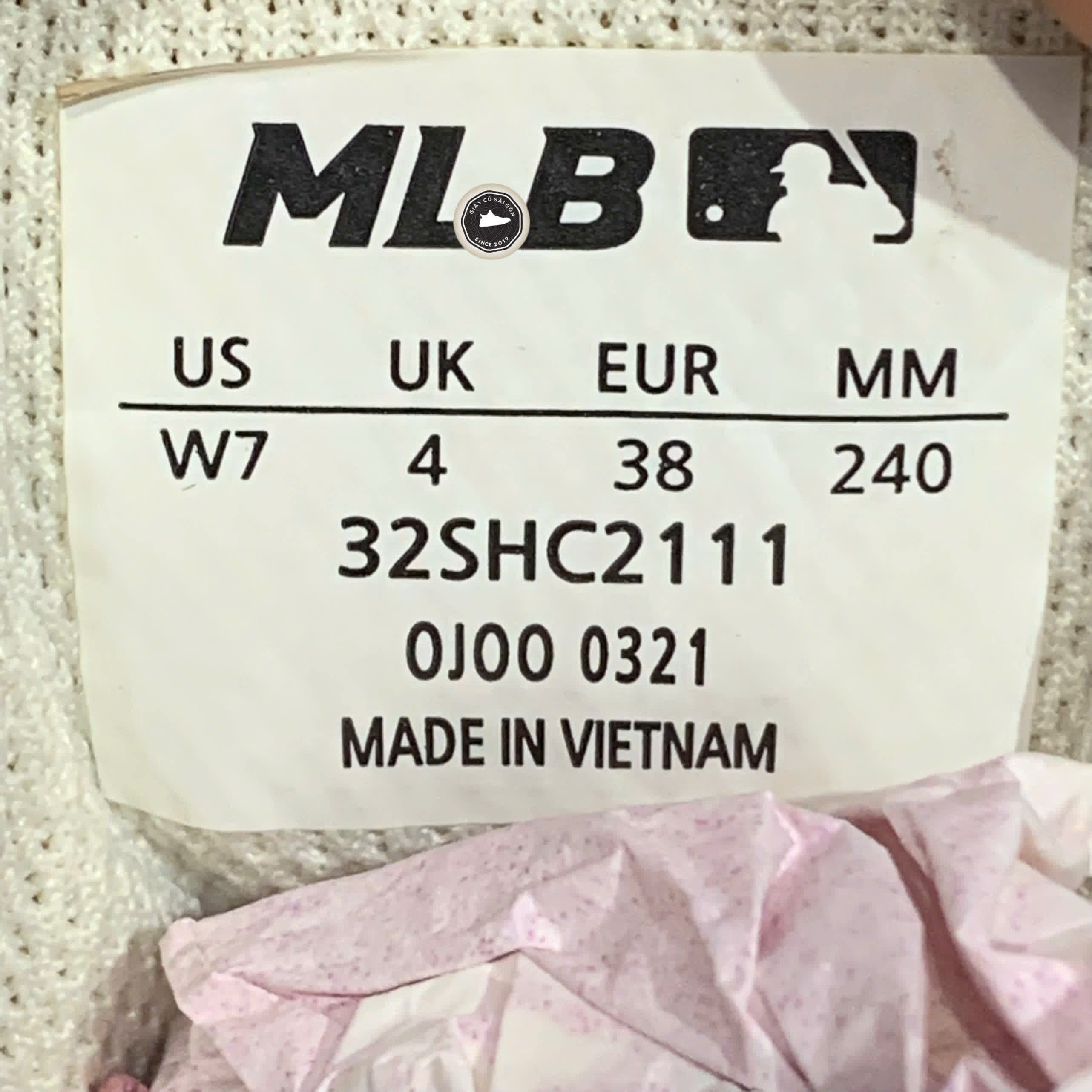 Giày  2hand BigBall Chunky P Boston Red Sox 32SHC2111-43I SIZE 38 pvn17278